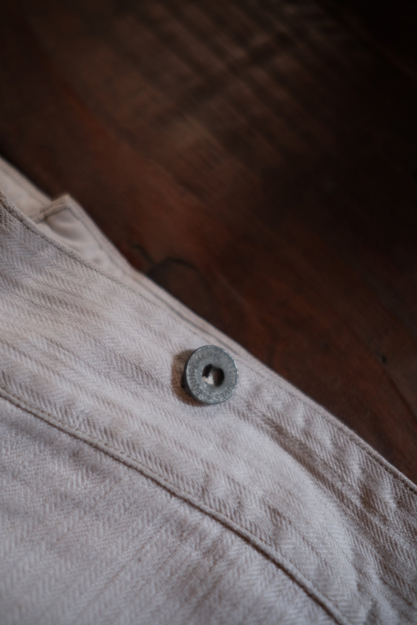 1910’s French Military Bourgeron Trousers / 法國軍用麻料長褲