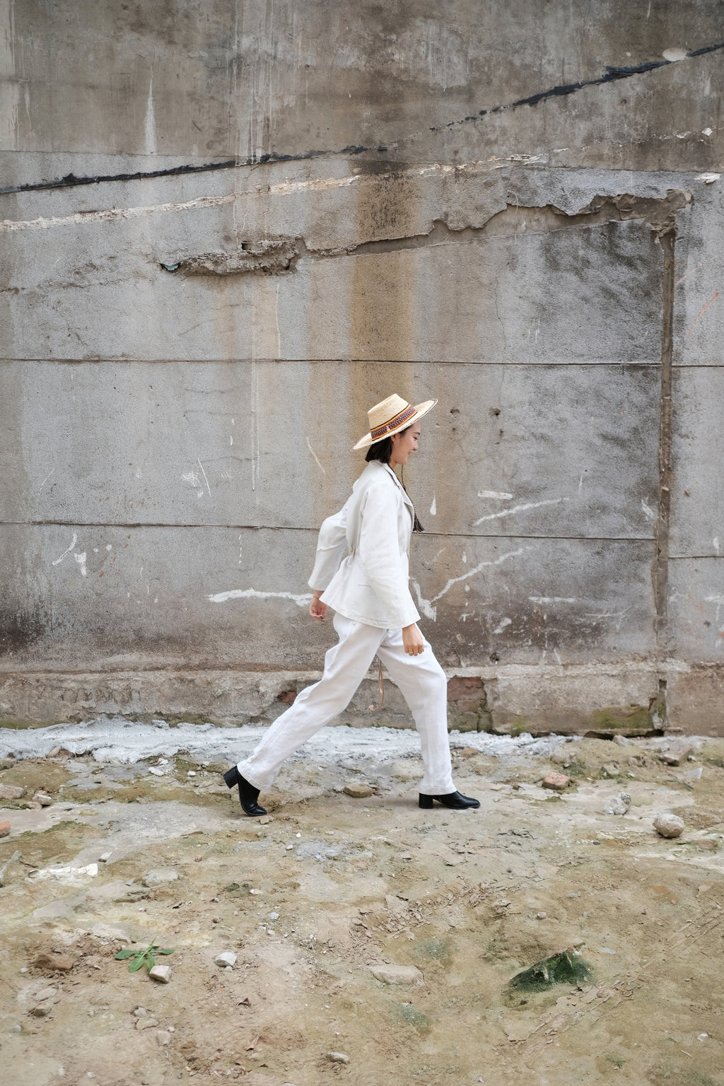 1910’s French Military Bourgeron Trousers / 法國軍用麻料長褲