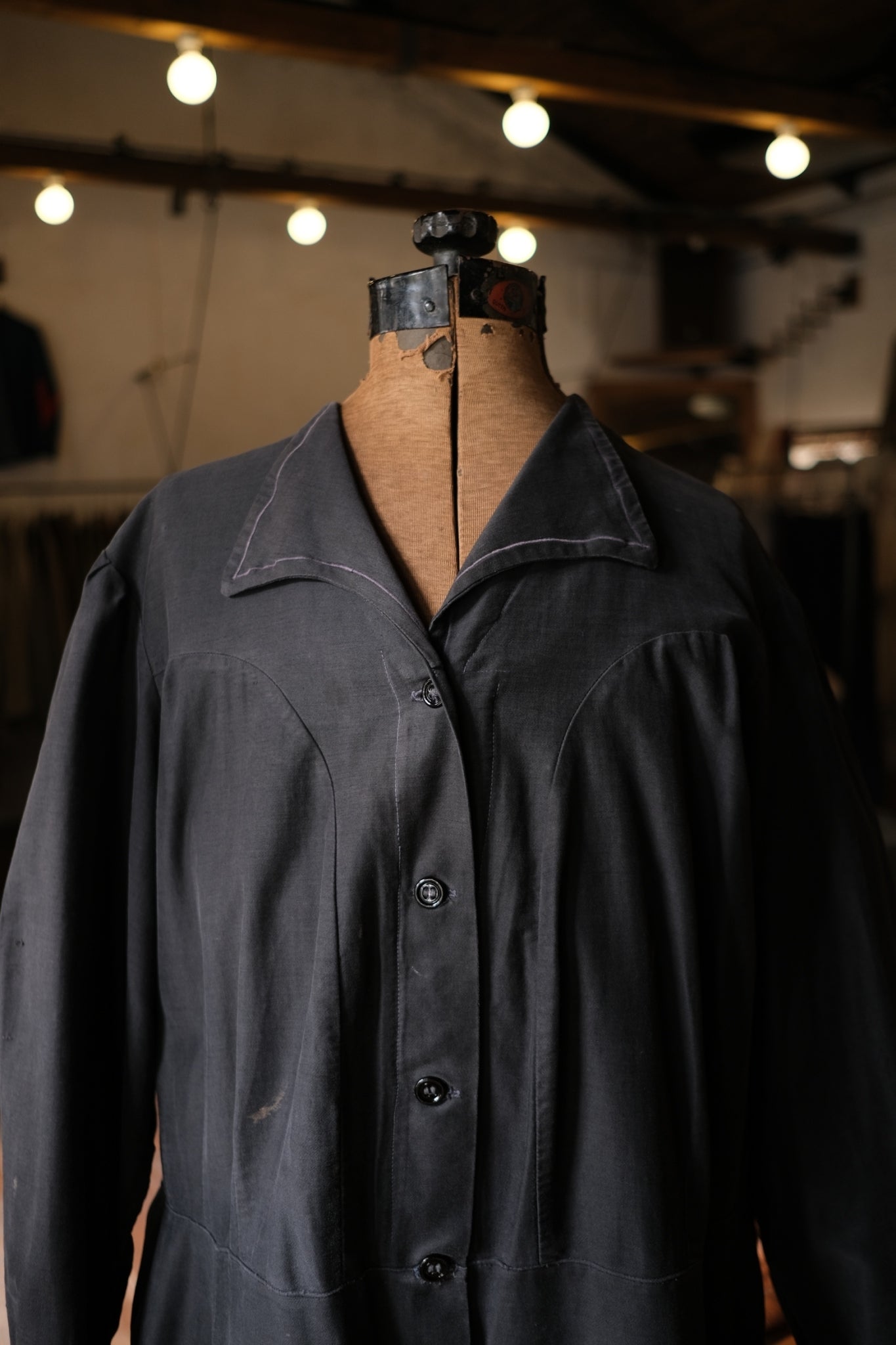 1940's French Work Dress / 法國工作洋裝