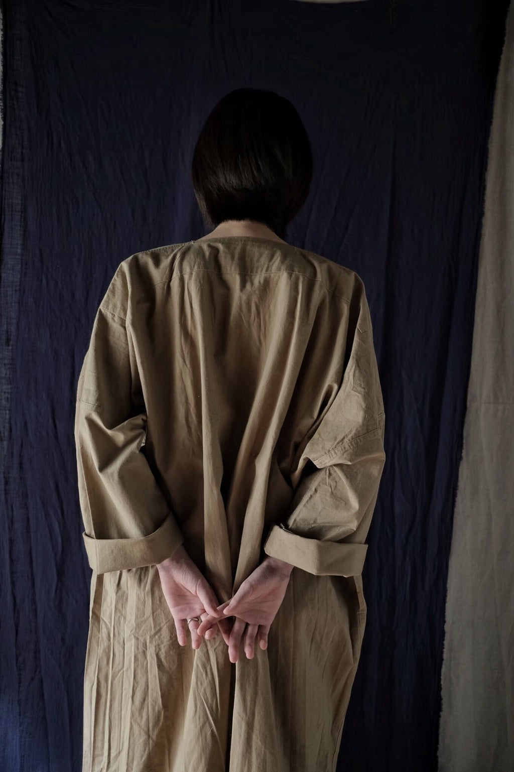 1950’s French Army Sahara Troop Khaki Gandoura / 法軍撒哈拉部隊卡其罩衫