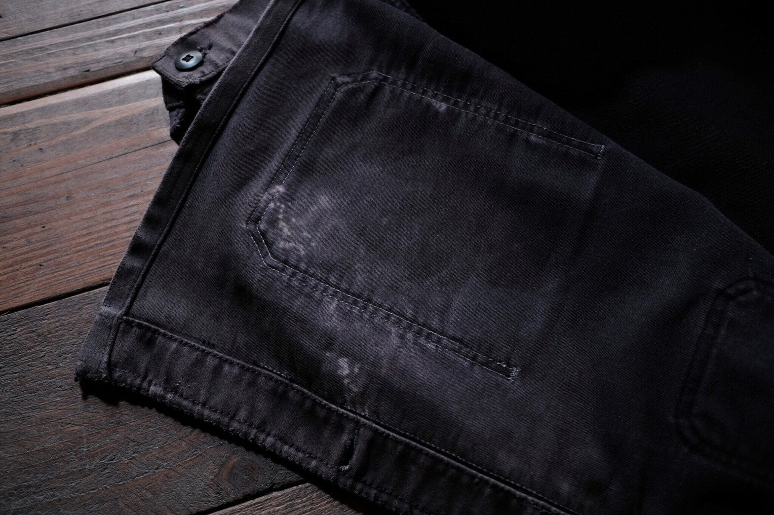 1950 - 1960’s  French Black Moleskin Work Jacket / 法國黑色工作外套
