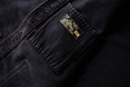 1950 - 1960’s  French Black Moleskin Work Jacket / 法國黑色工作外套