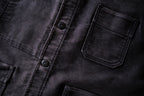 1950 - 1960’s  French Black Moleskin Work Jacket / 法國黑色工作外套
