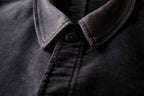 1950 - 1960’s  French Black Moleskin Work Jacket / 法國黑色工作外套