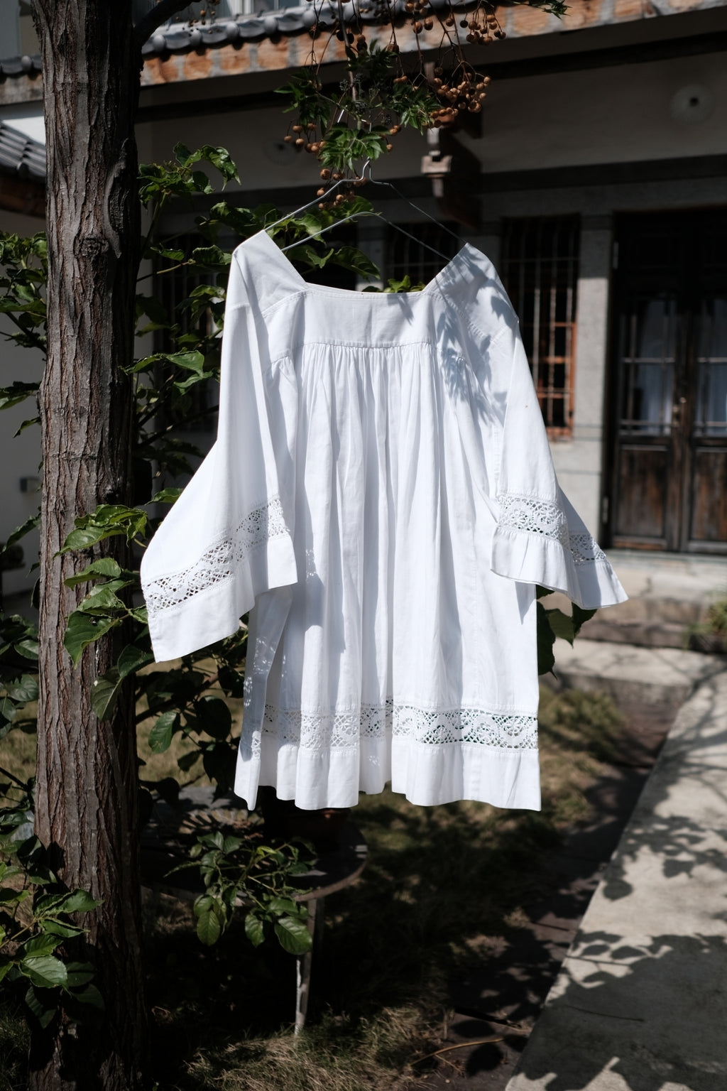 1940's French Priest Blouse / 法國牧師罩衫