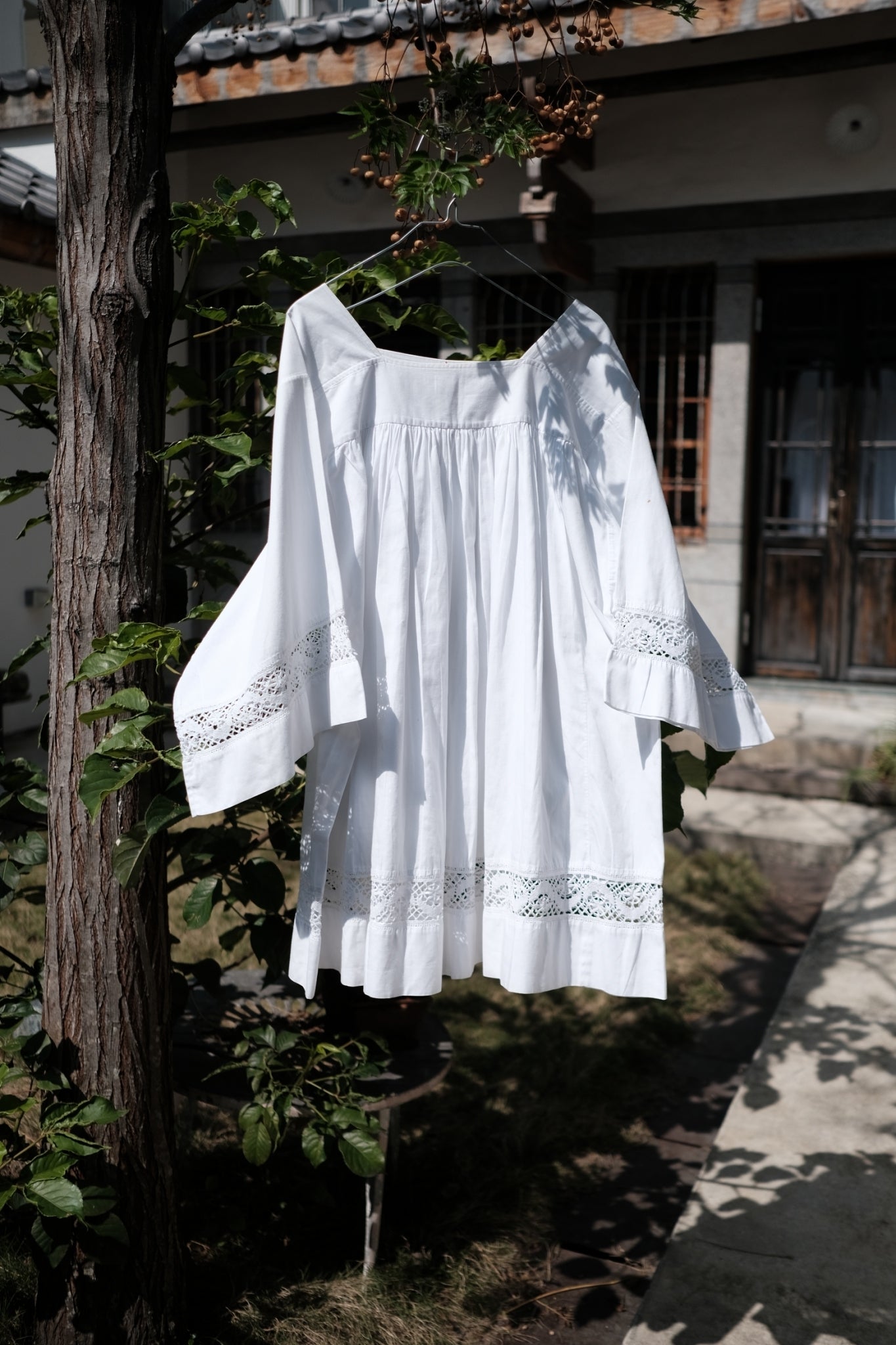 1940's French Priest Blouse / 法國牧師罩衫