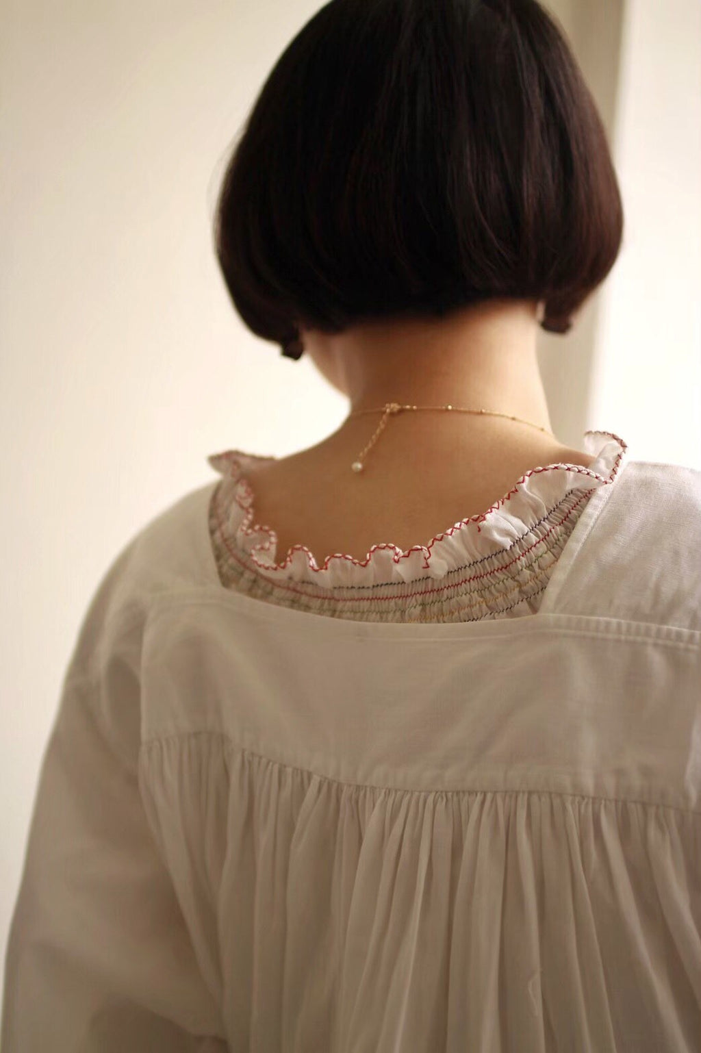 1940's French Priest Blouse / 法國牧師罩衫
