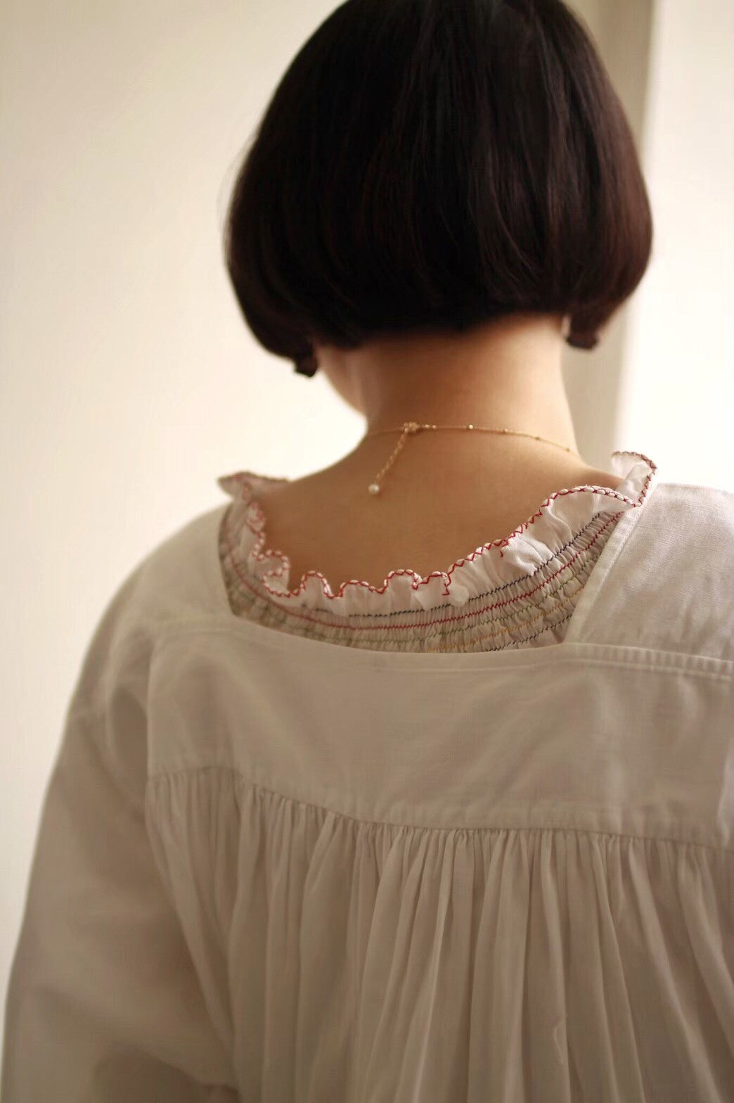1940's French Priest Blouse / 法國牧師罩衫