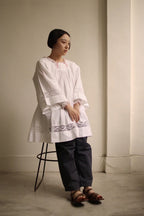 1940's French Priest Blouse / 法國牧師罩衫