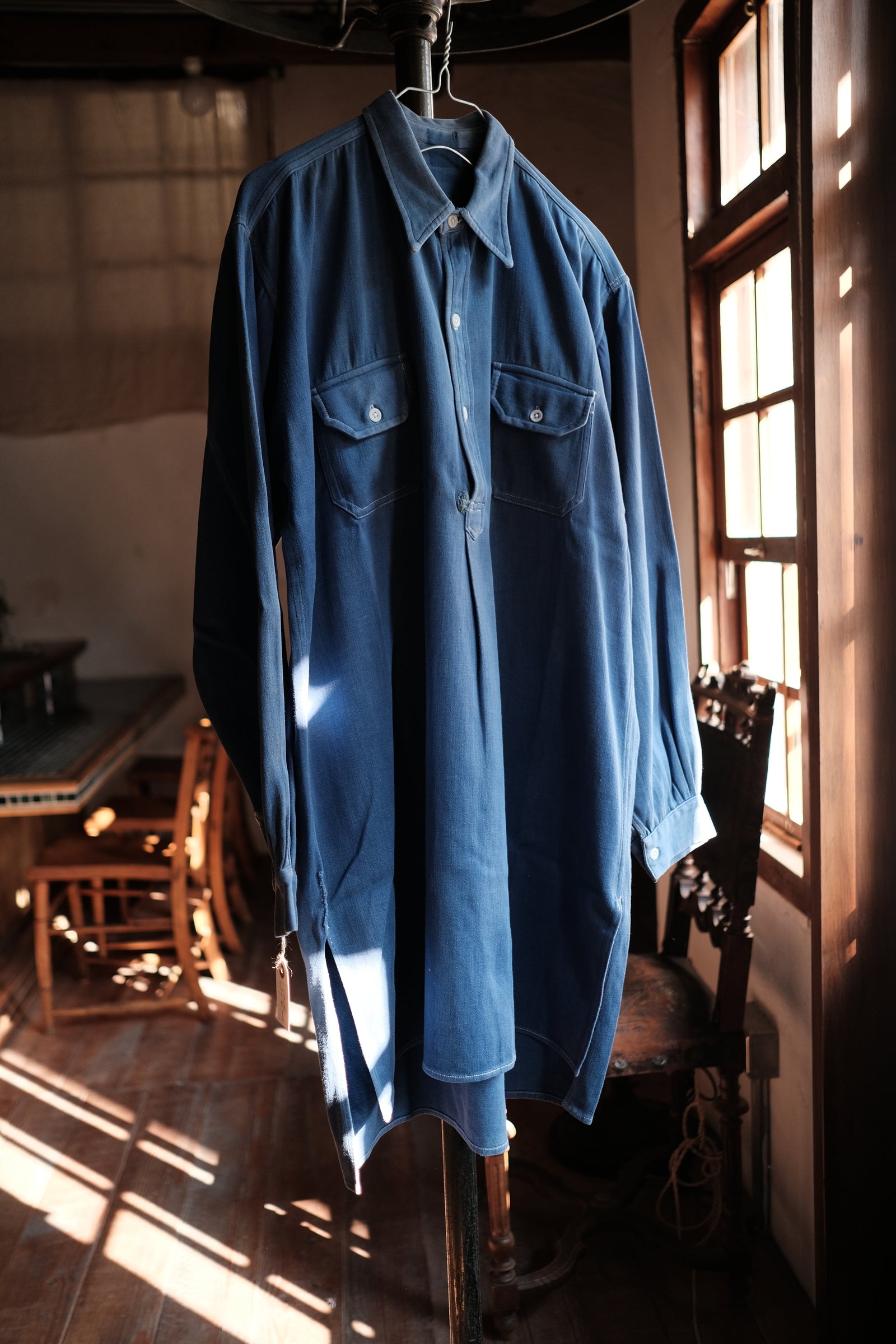 1950’s French Work Shirt / 法國藍染工作襯衫