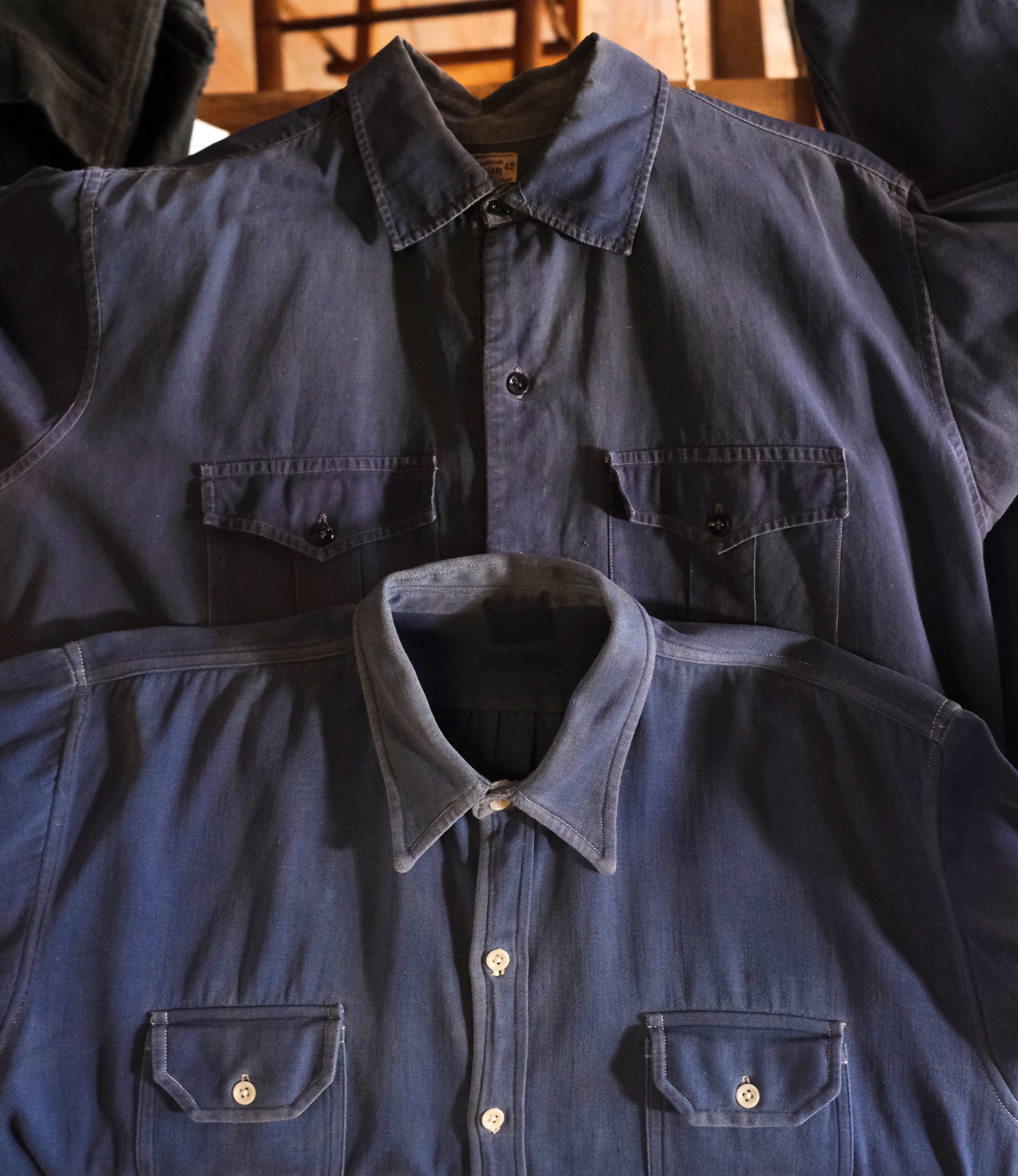 1950’s French Work Shirt / 法國藍染工作襯衫
