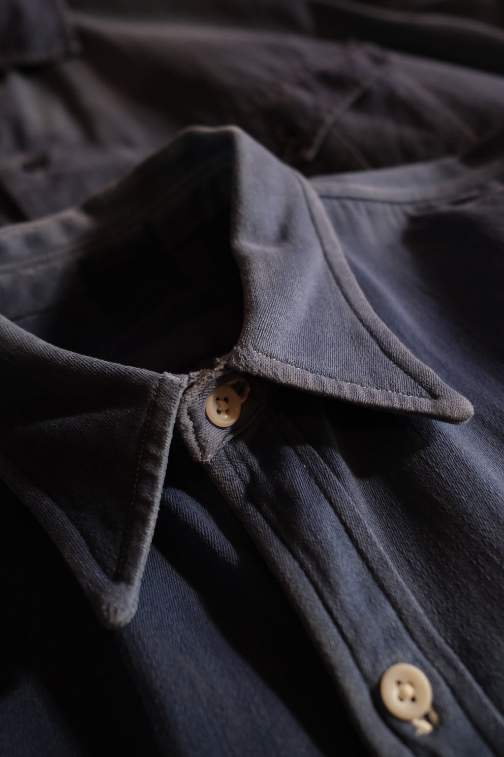 1950’s French Work Shirt / 法國藍染工作襯衫