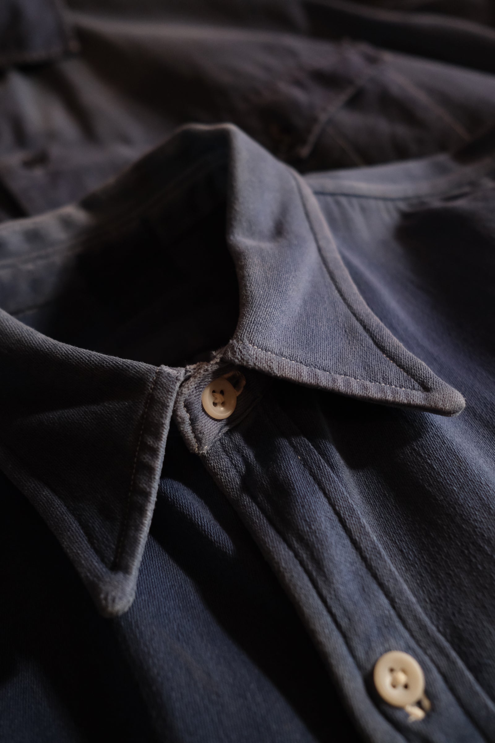 1950’s French Work Shirt / 法國藍染工作襯衫