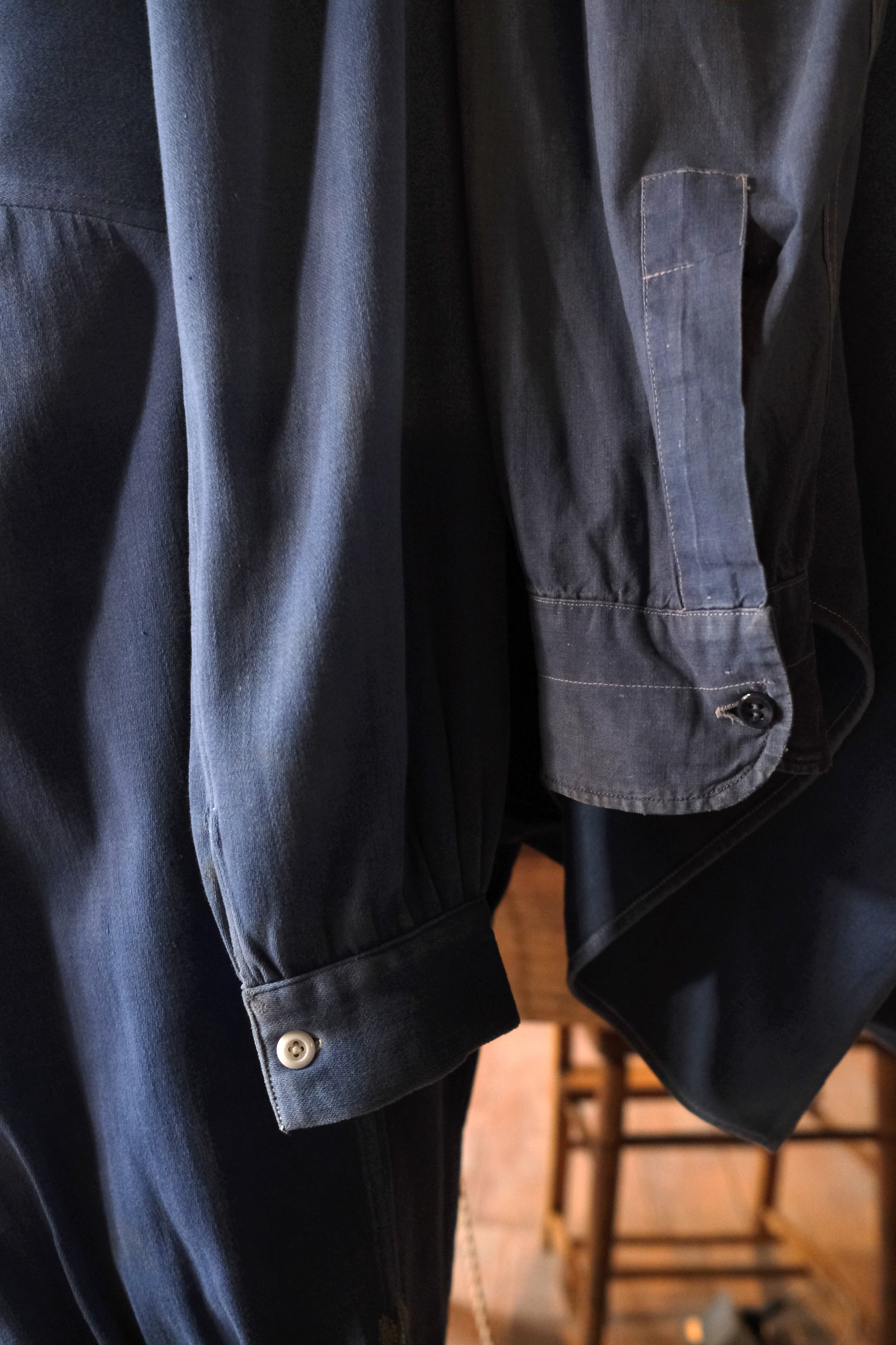 1950’s French Work Shirt / 法國藍染工作襯衫