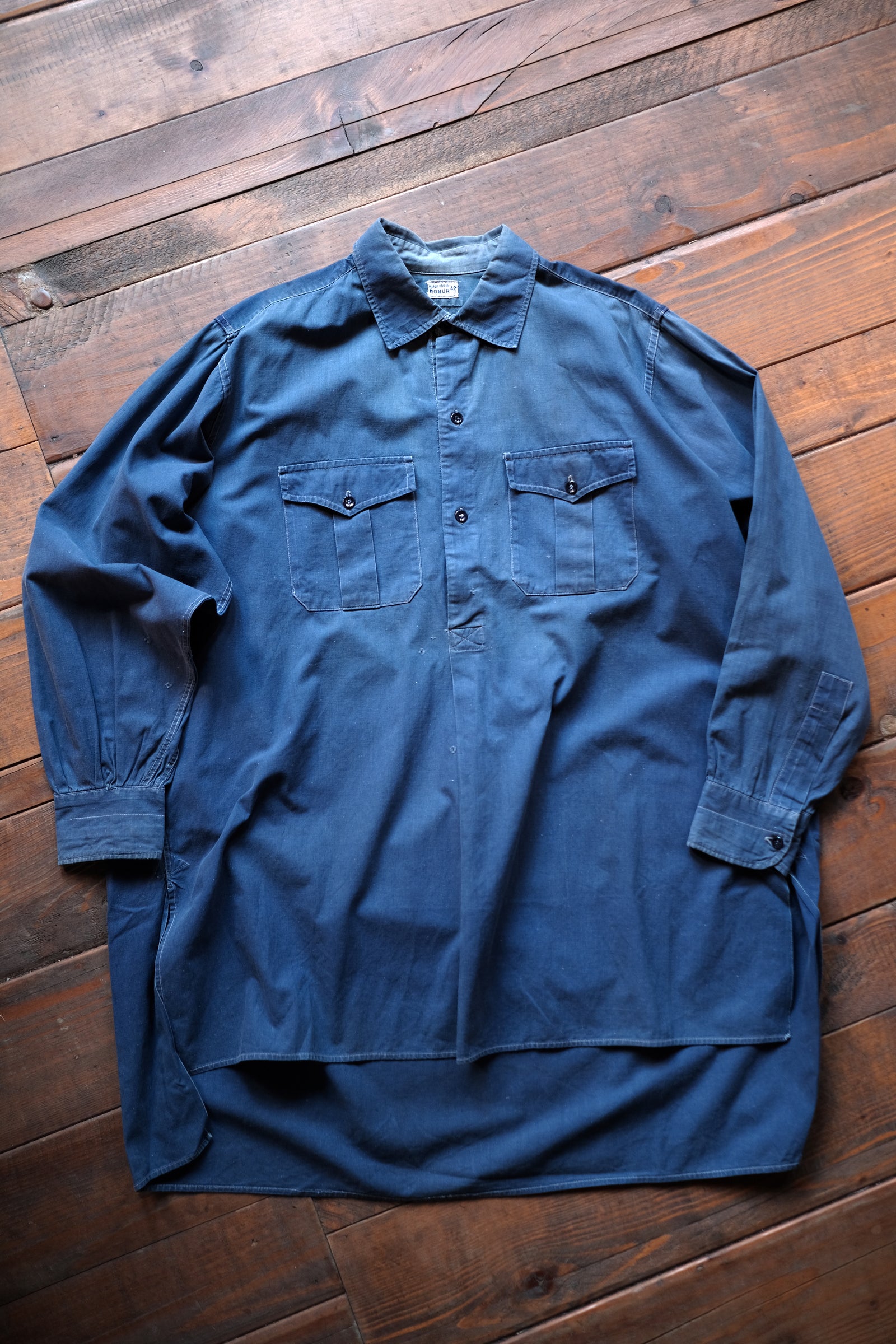 1940’s French Work Shirt / 法國藍染工作襯衫