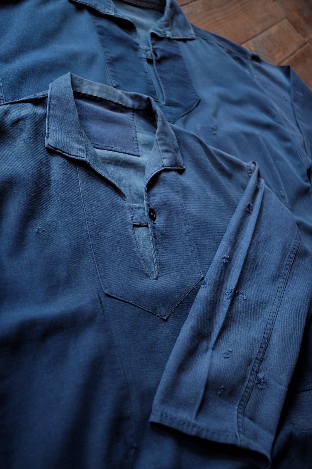 1960's French Fisherman Smock / 法國藍染釣魚襯衫