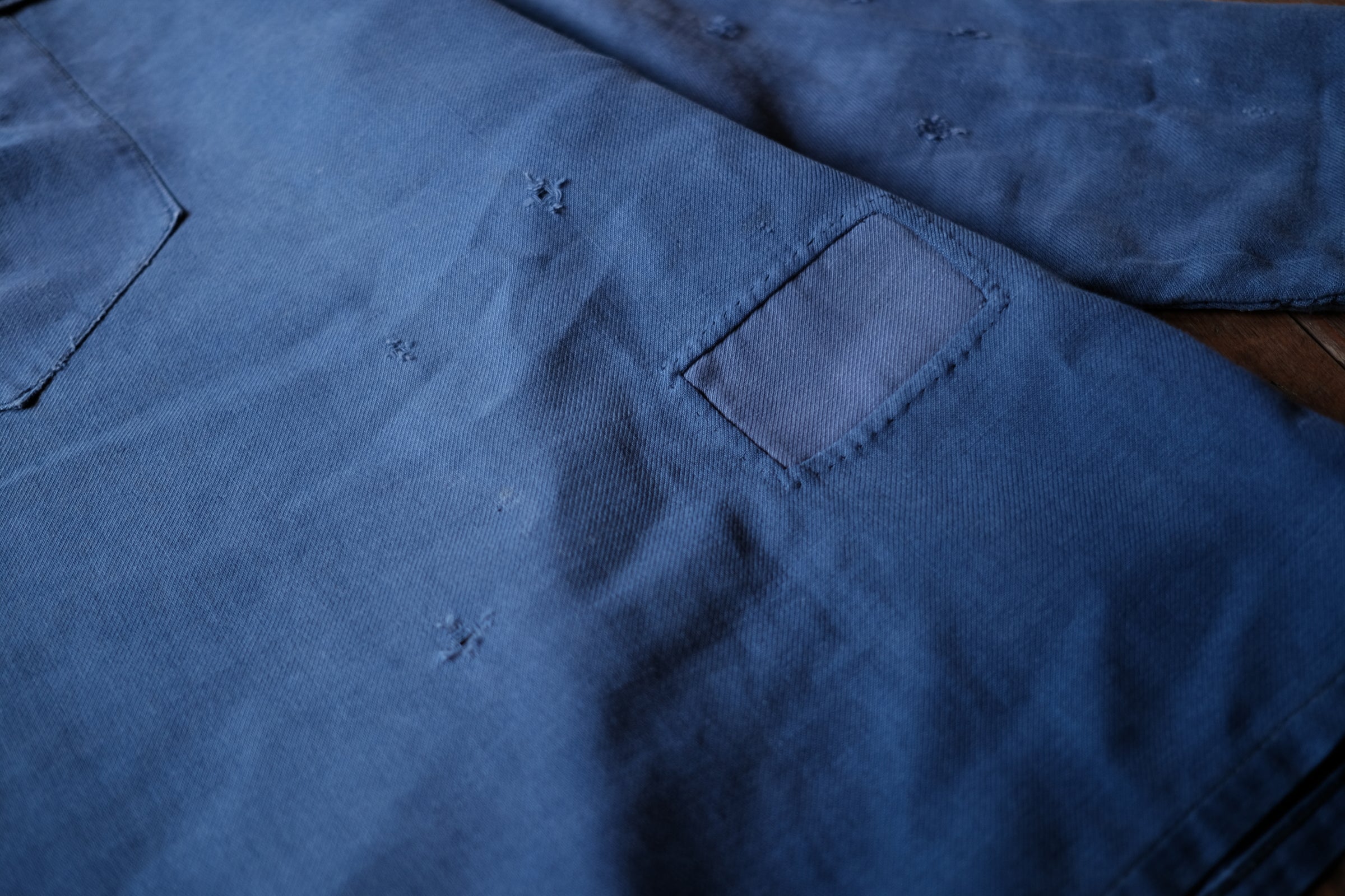 1960's French Fisherman Smock / 法國藍染釣魚襯衫