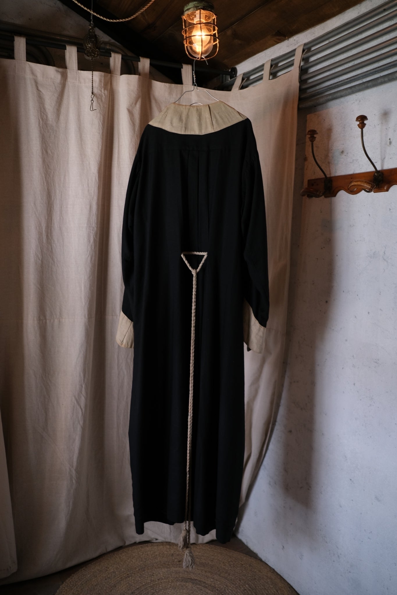 1910-20’s American Edwardian Rope Belted Coat / 美國繩束帶大衣