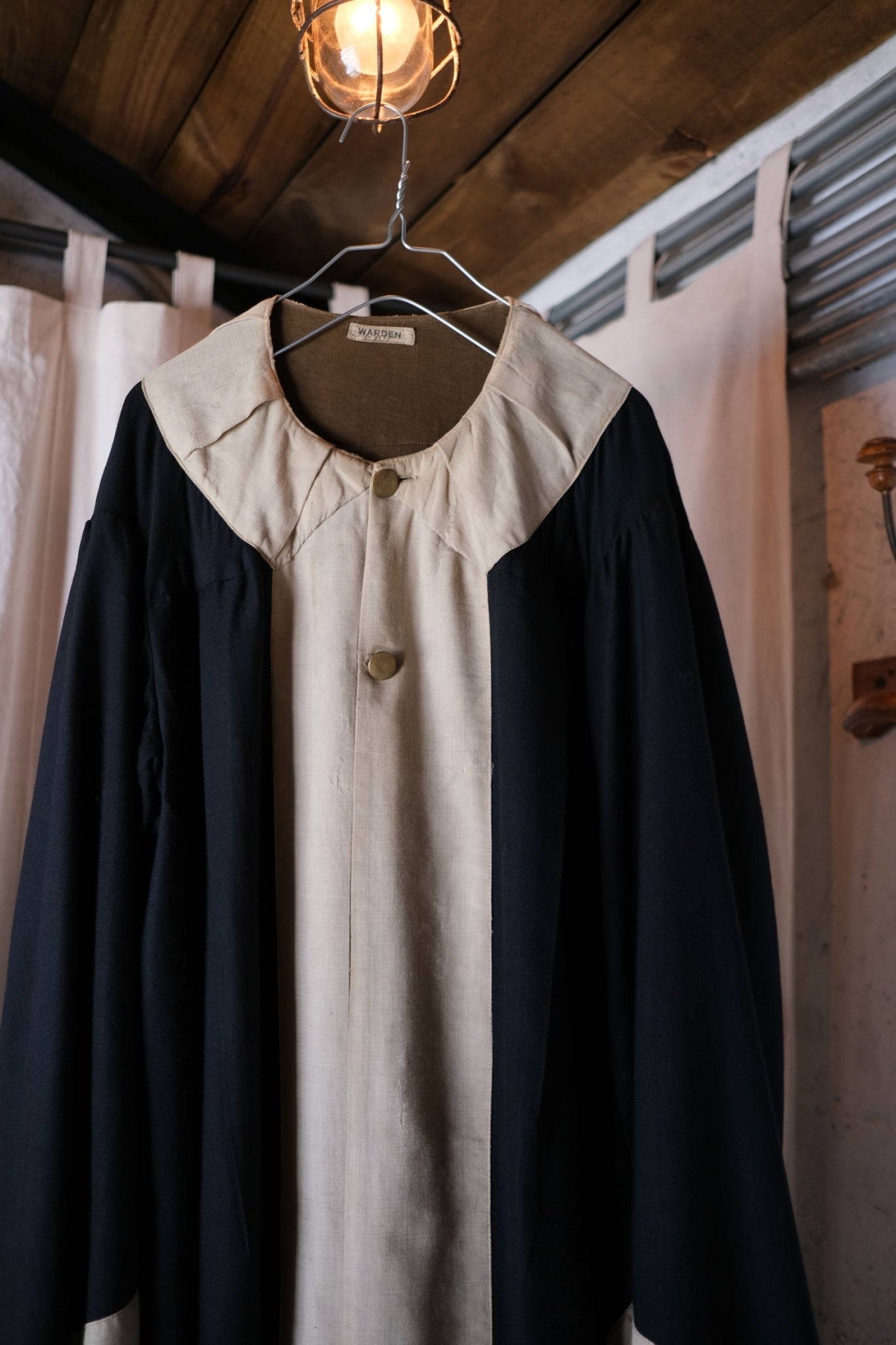 1910-20’s American Edwardian Rope Belted Coat / 美國繩束帶大衣