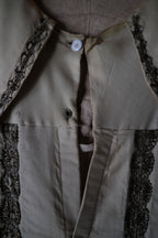 1910-20’s American Edwardian Rope Belted Coat / 美國繩束帶大衣