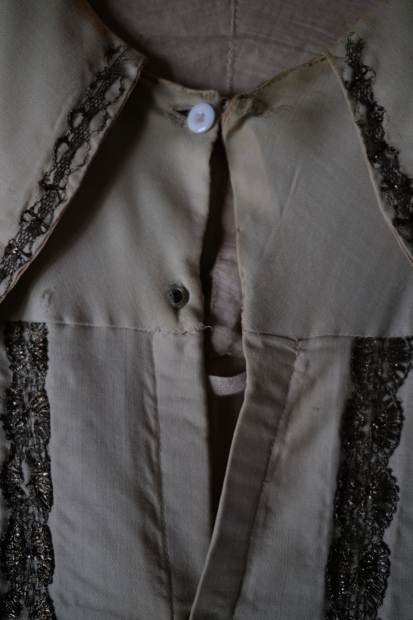 1910-20’s American Edwardian Rope Belted Coat / 美國繩束帶大衣