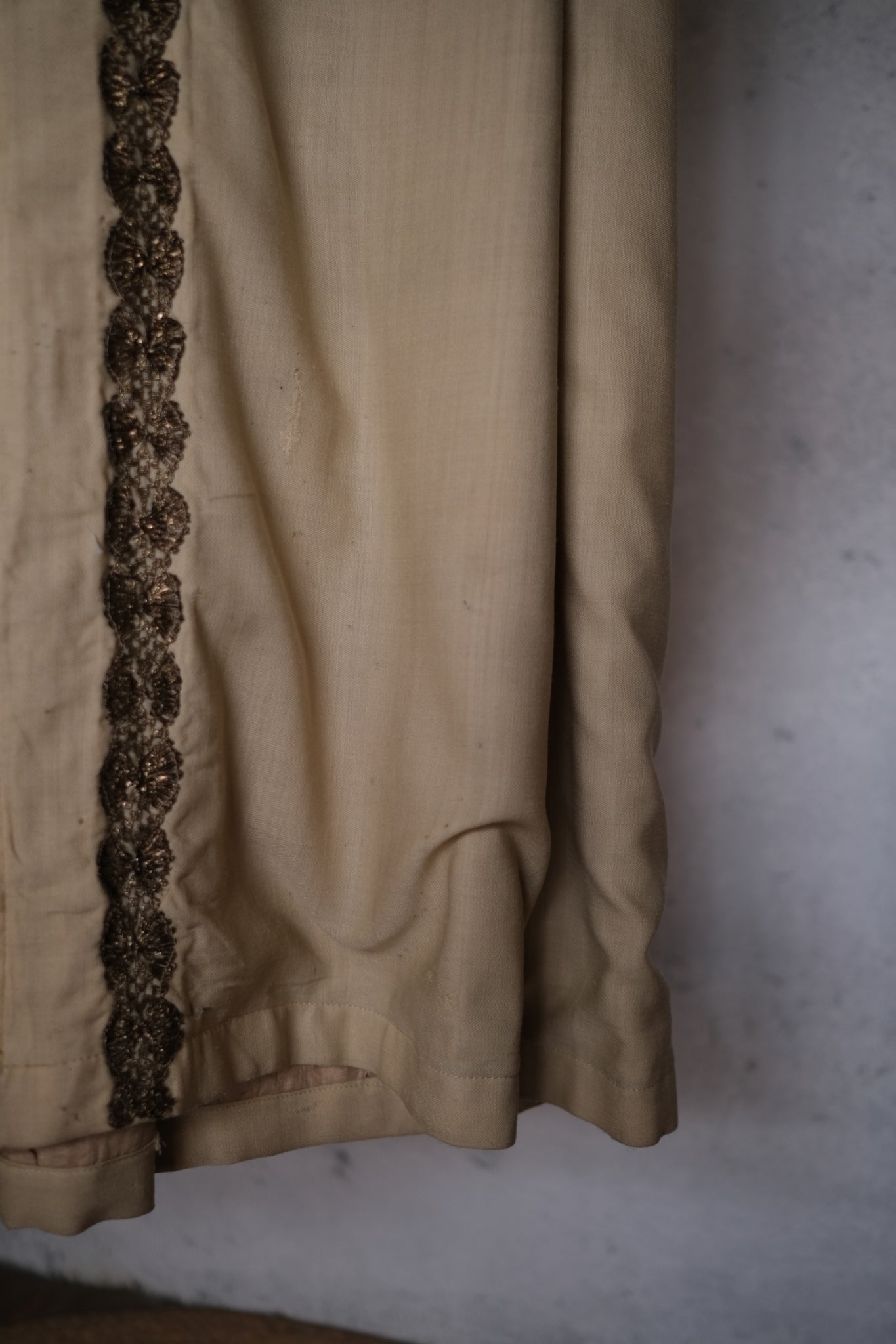 1910-20’s American Edwardian Rope Belted Coat / 美國繩束帶大衣