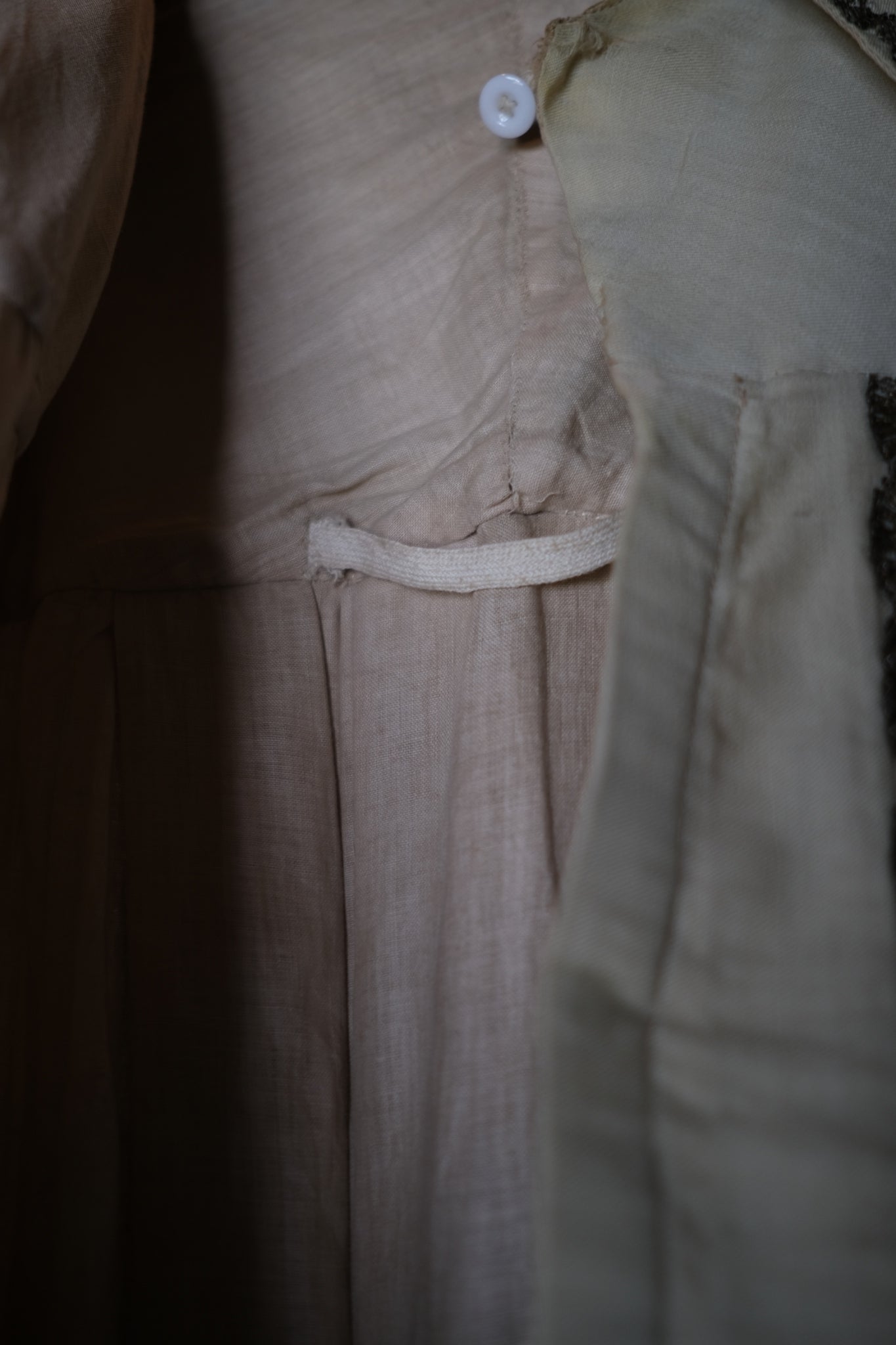 1910-20’s American Edwardian Rope Belted Coat / 美國繩束帶大衣