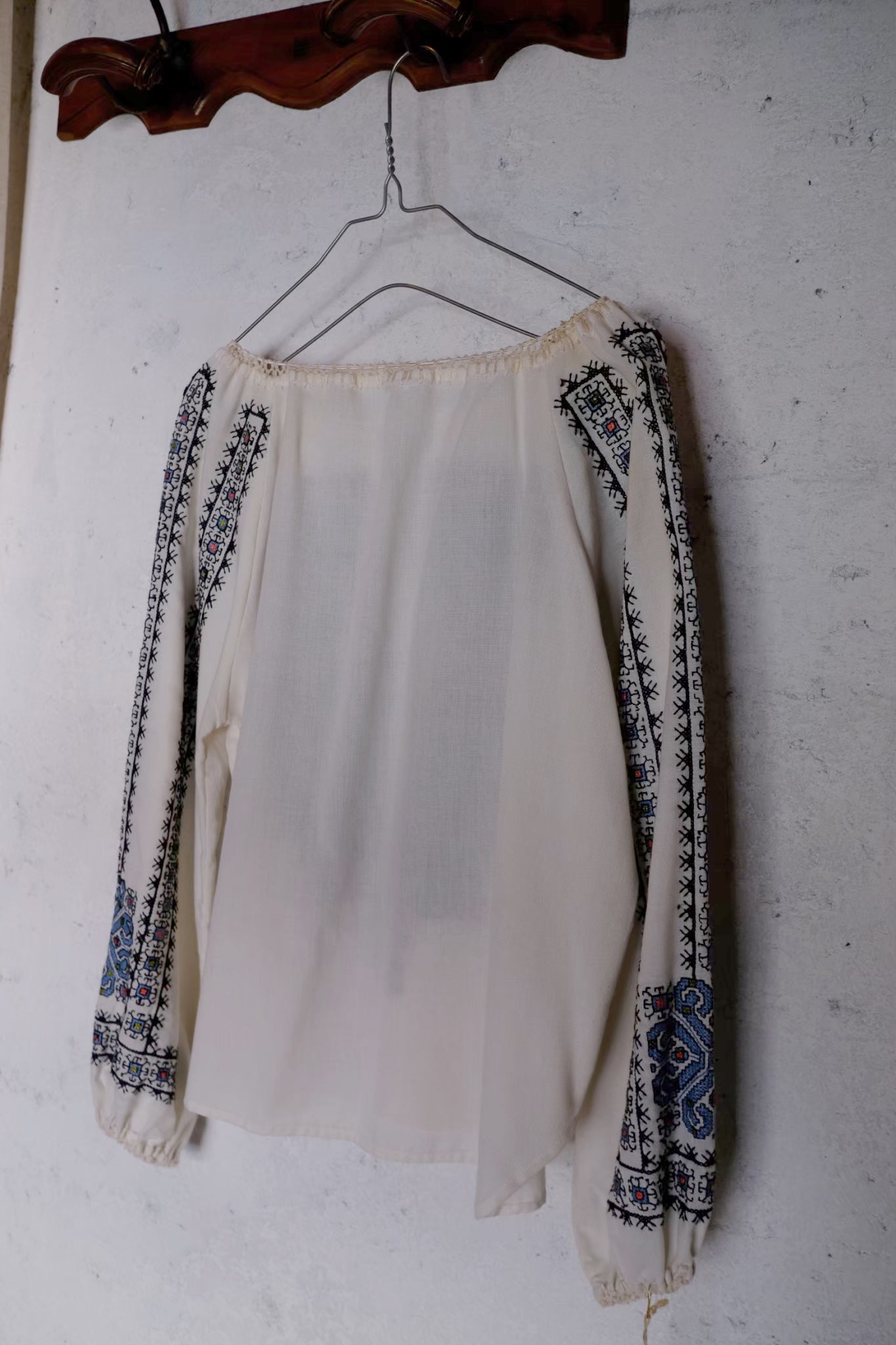 1960’s Croatian Folk Blouse / 克羅地亞罩衫
