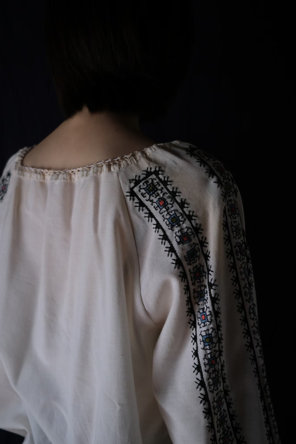1960’s Croatian Folk Blouse / 克羅地亞罩衫