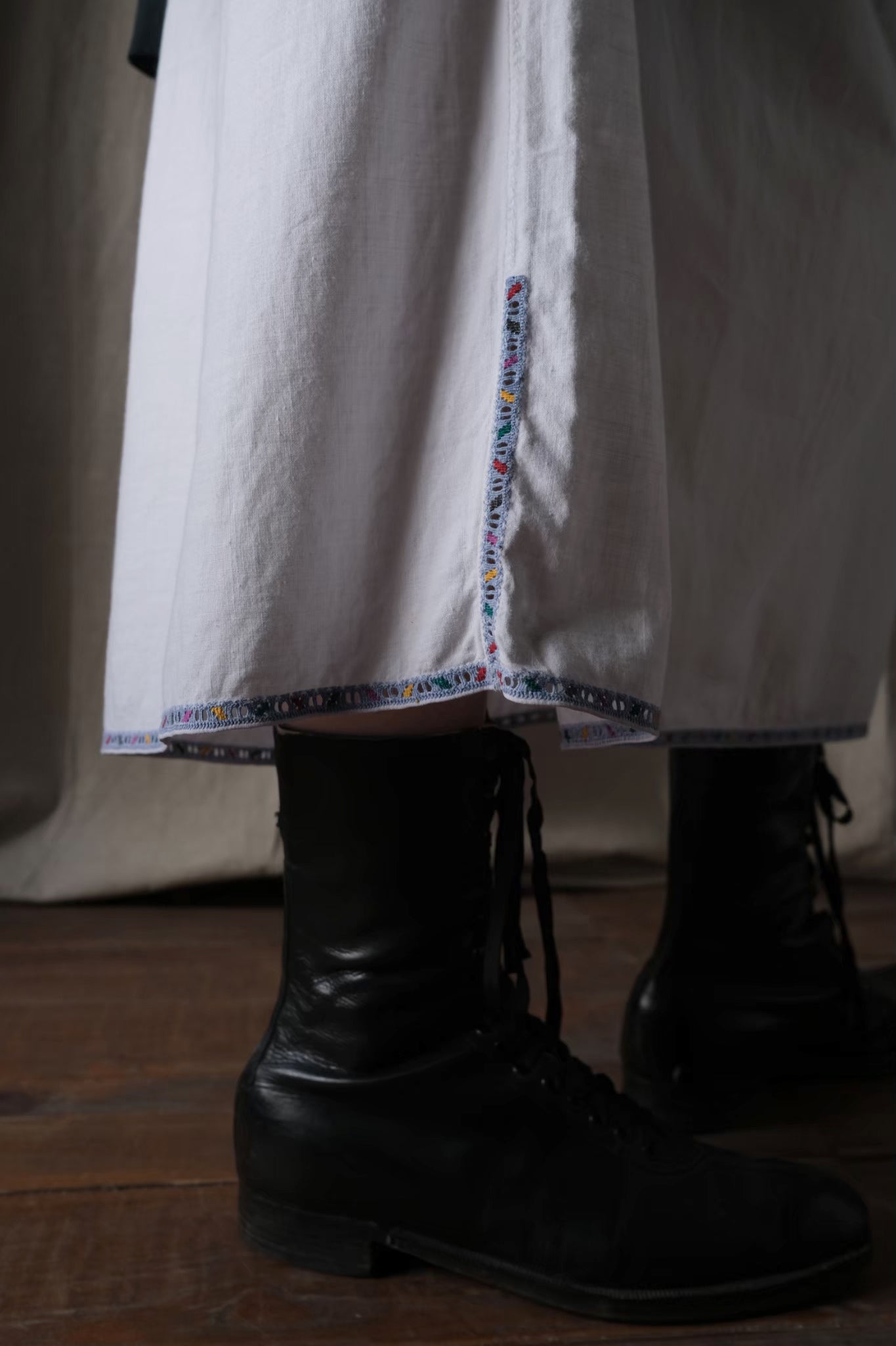 1940’s Ukraine Vyshyvanka Folk Dress / 烏克蘭洋裝