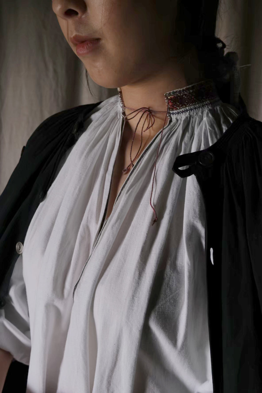 1940’s Ukraine Vyshyvanka Folk Dress / 烏克蘭洋裝