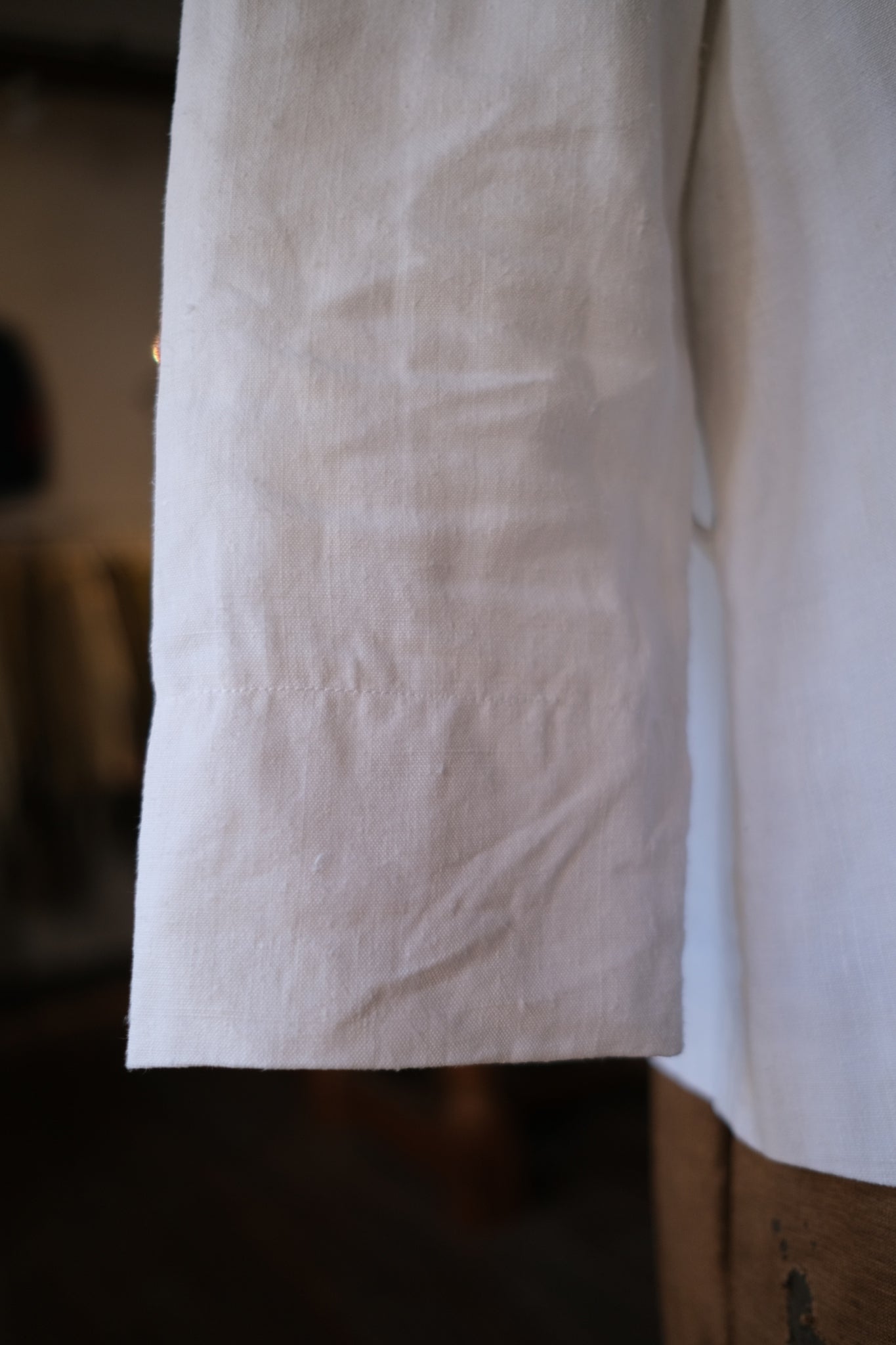 1930-40’s French Home made Linen Jacket / 法國自製亞麻夾克