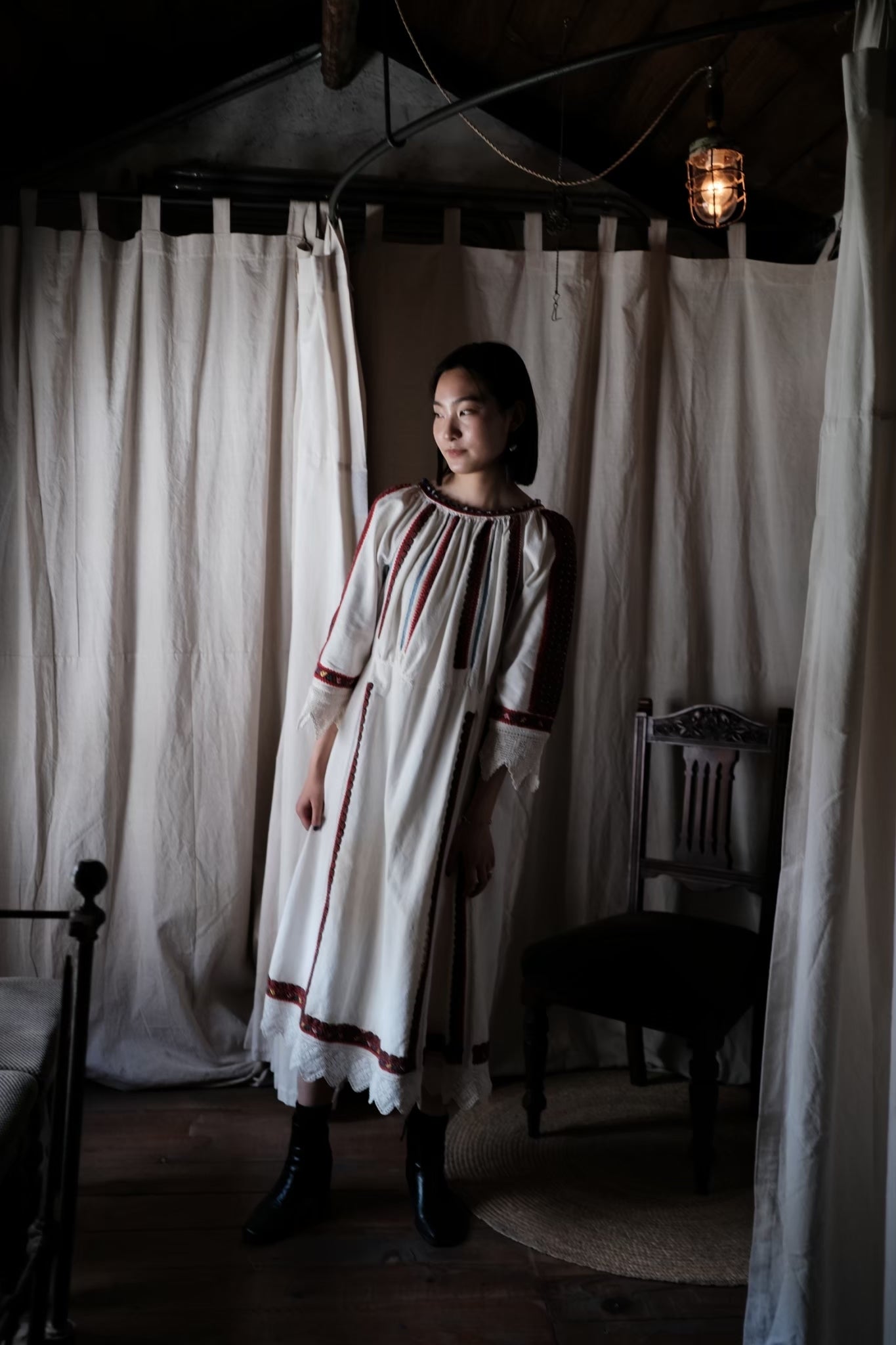 1930-1940’s Transylvania Folk Dress / 特蘭西瓦尼亞洋裝
