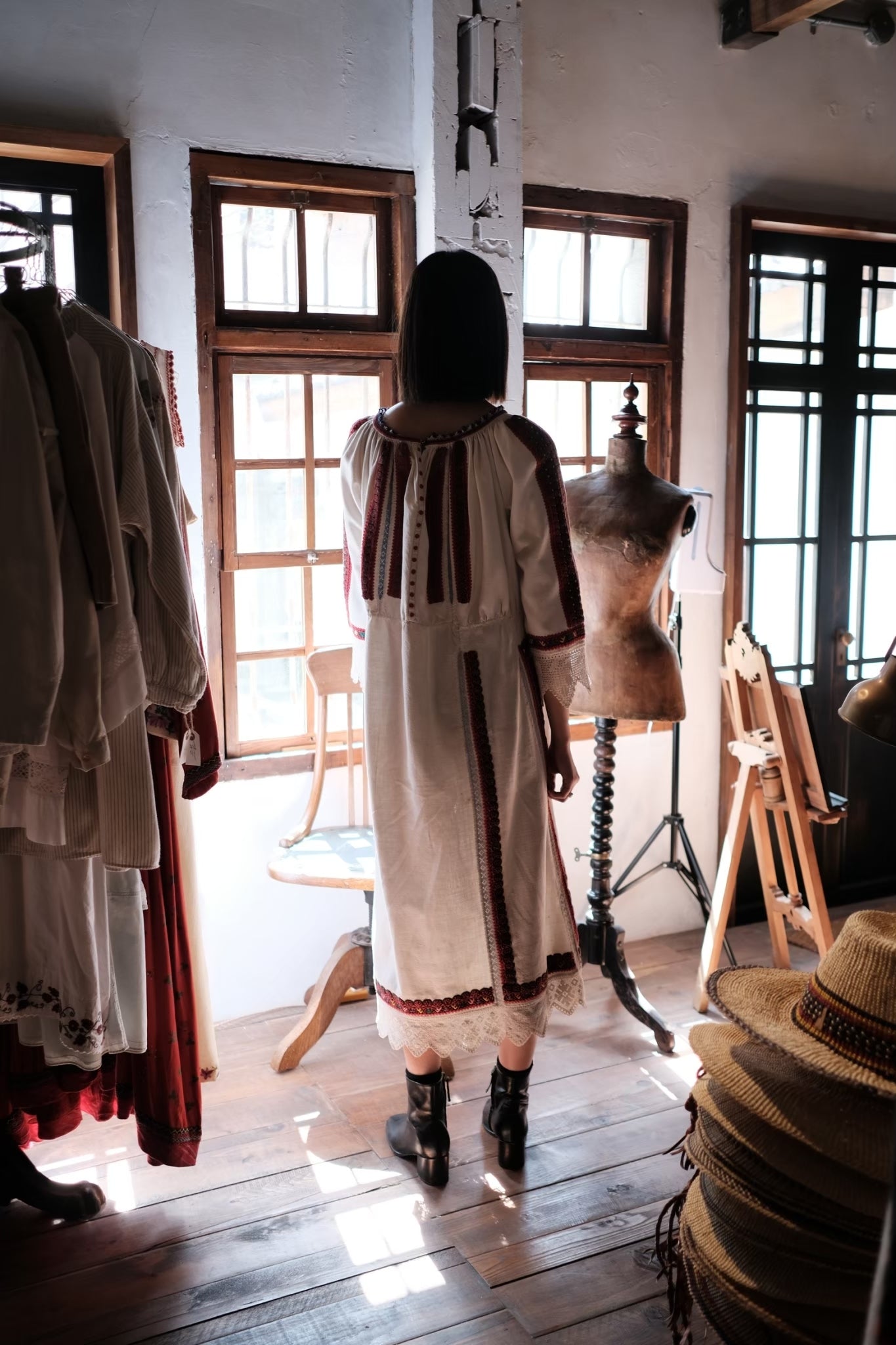 1930-1940’s Transylvania Folk Dress / 特蘭西瓦尼亞洋裝
