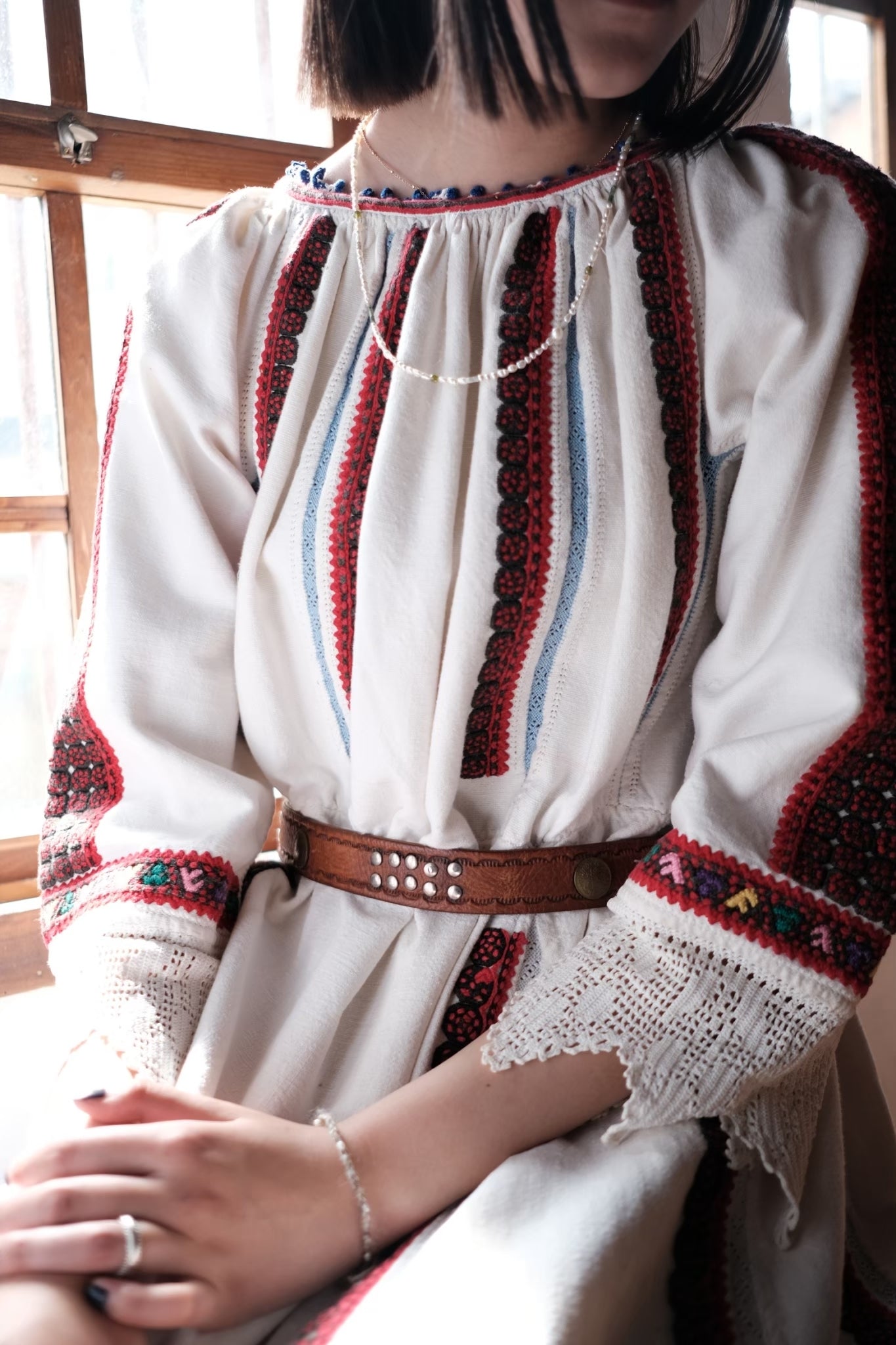 1930-1940’s Transylvania Folk Dress / 特蘭西瓦尼亞洋裝