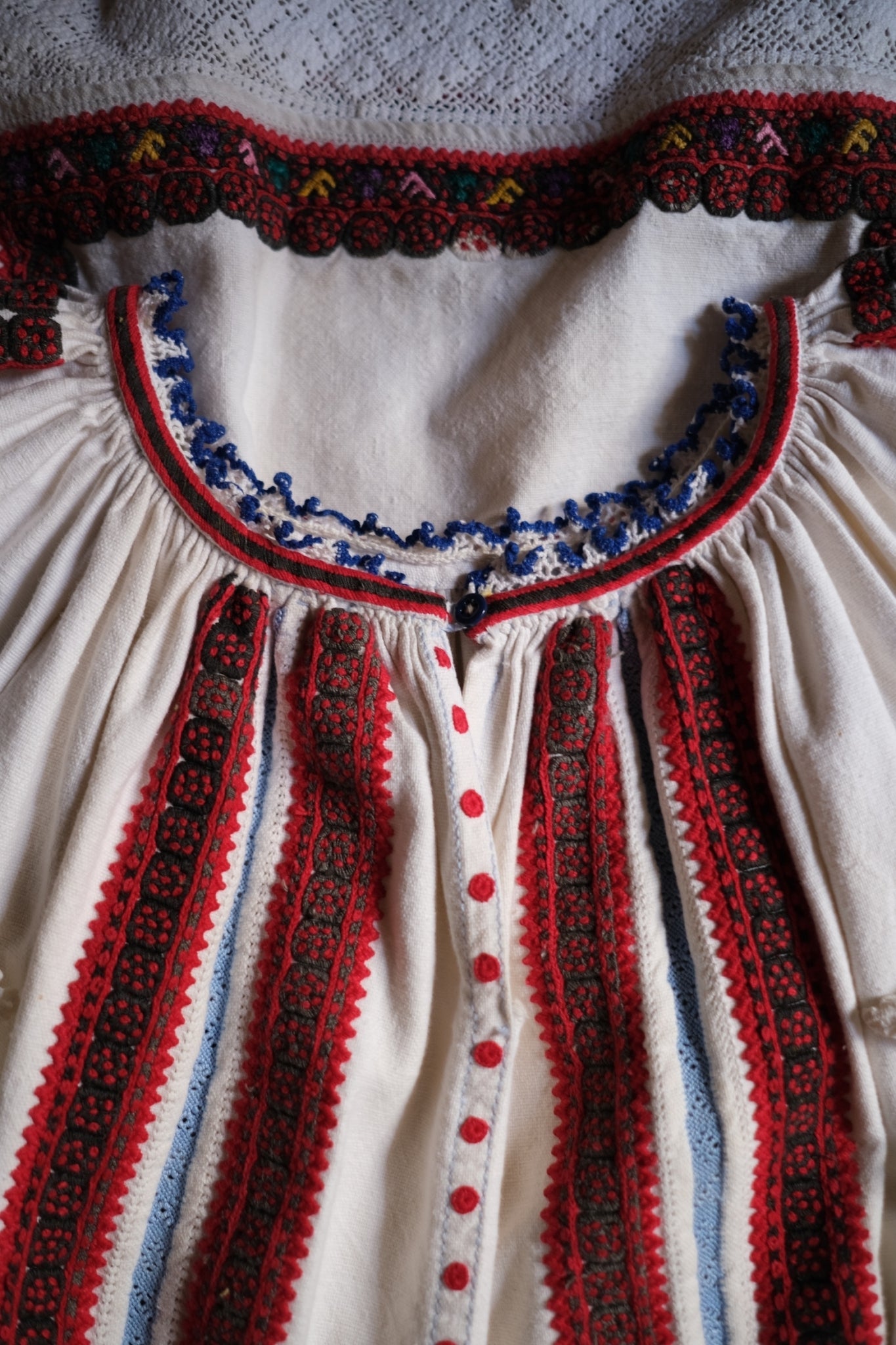 1930-1940’s Transylvania Folk Dress / 特蘭西瓦尼亞洋裝