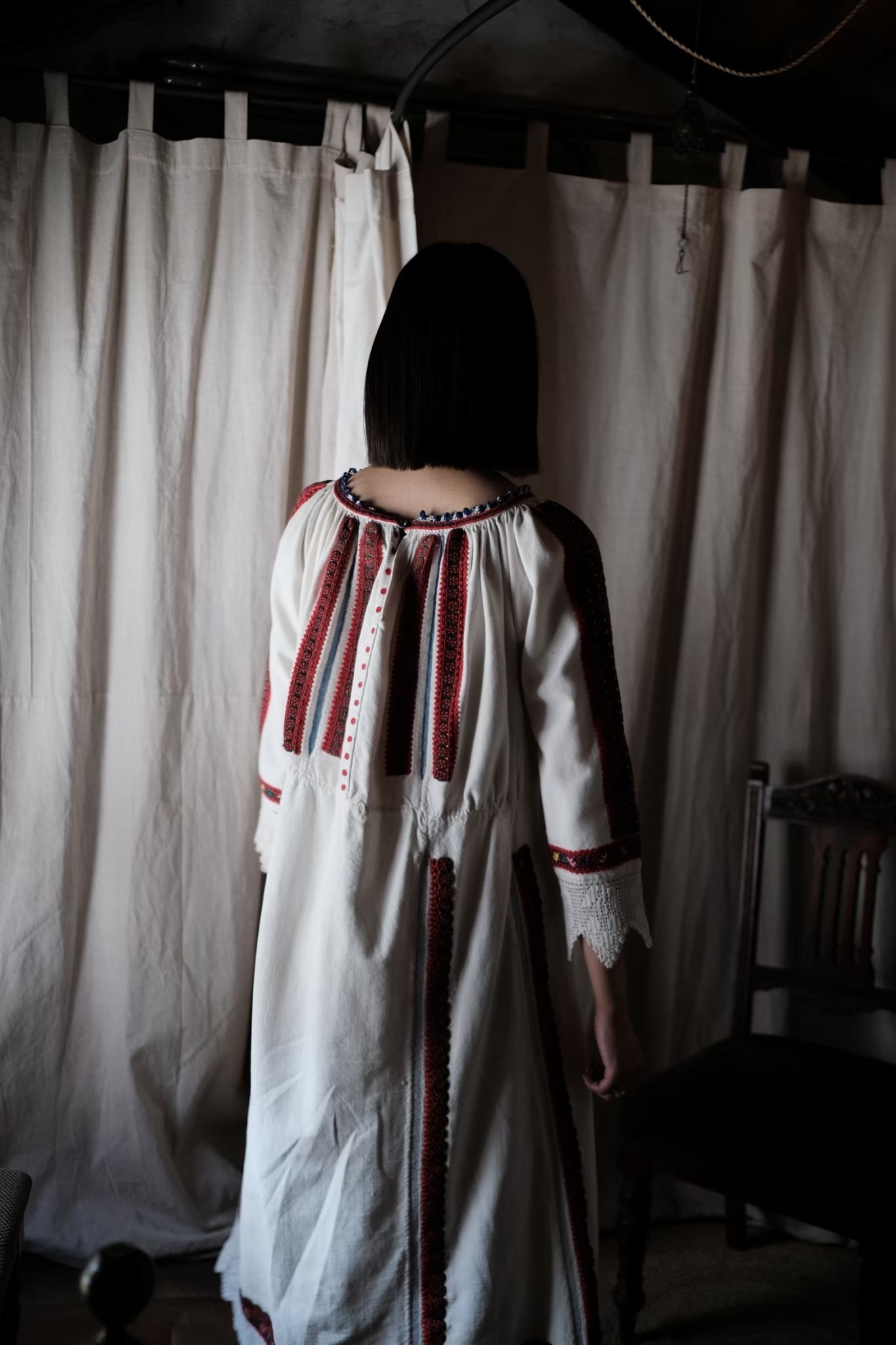 1930-1940’s Transylvania Folk Dress / 特蘭西瓦尼亞洋裝
