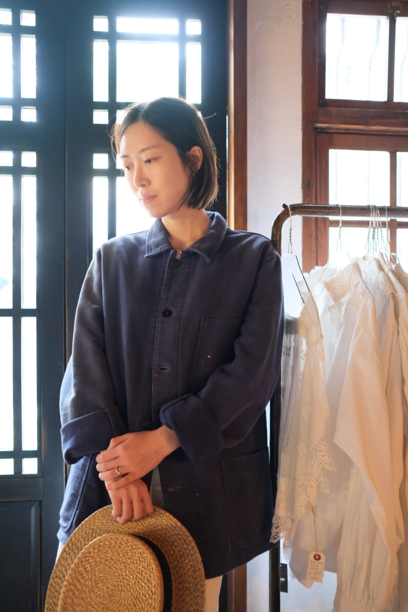 1950’s Germany Moleskin Work Jacket / 德國工作外套