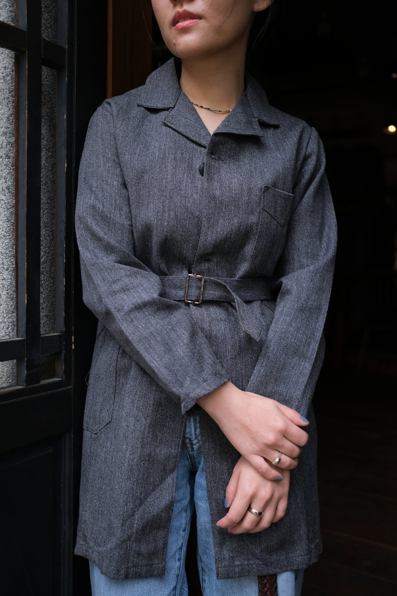 1950's French Atelier Coat for Boys / 法國男童工作服