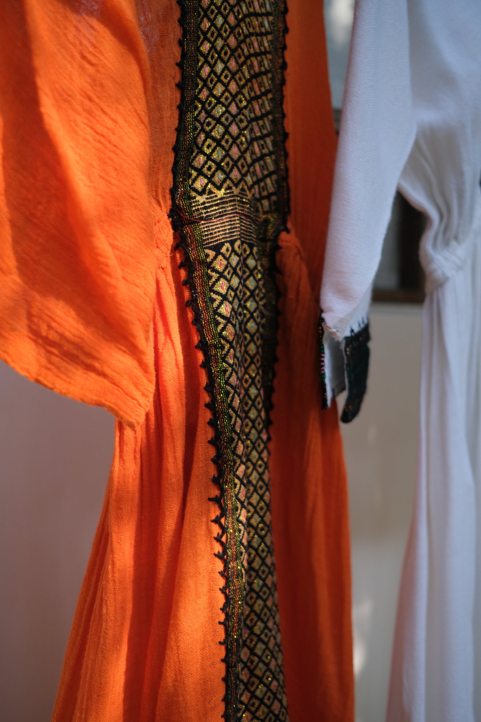 Ethiopian Embroidered Folk Dress / 衣索比亞傳統刺繡洋裝