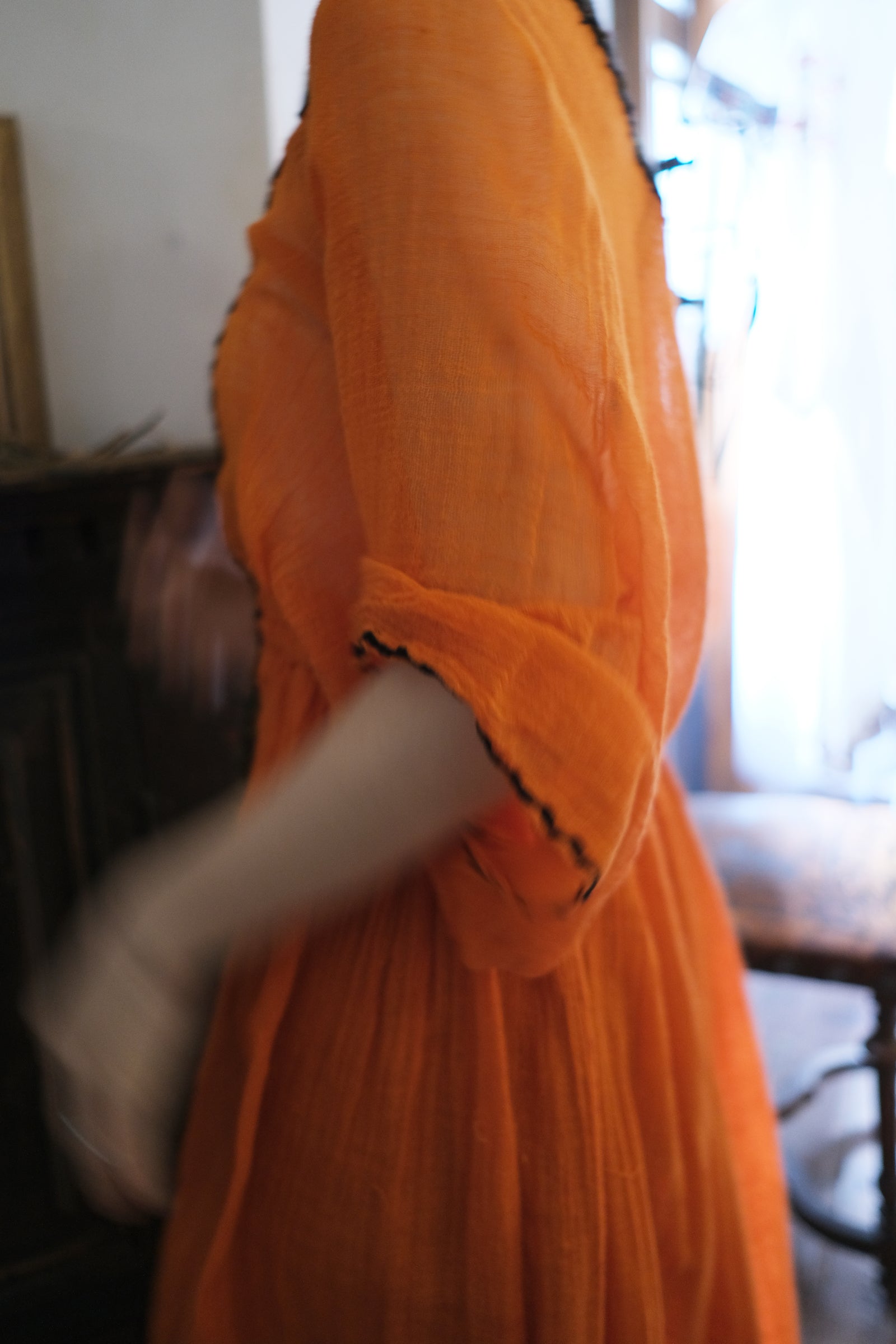 Ethiopian Embroidered Folk Dress / 衣索比亞傳統刺繡洋裝