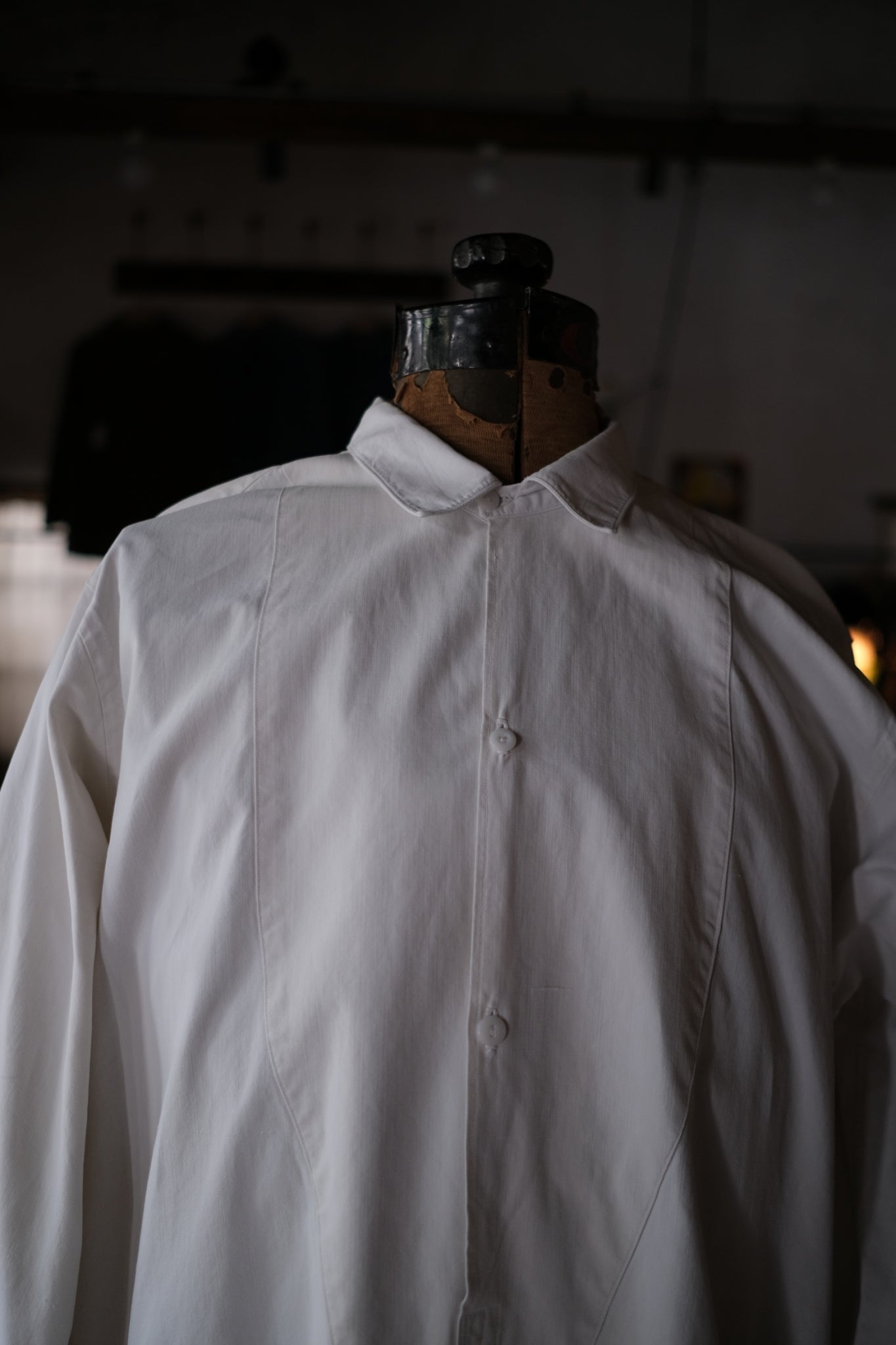 1900-1910’s French Farmer Shirt / 法國農夫麻料衫