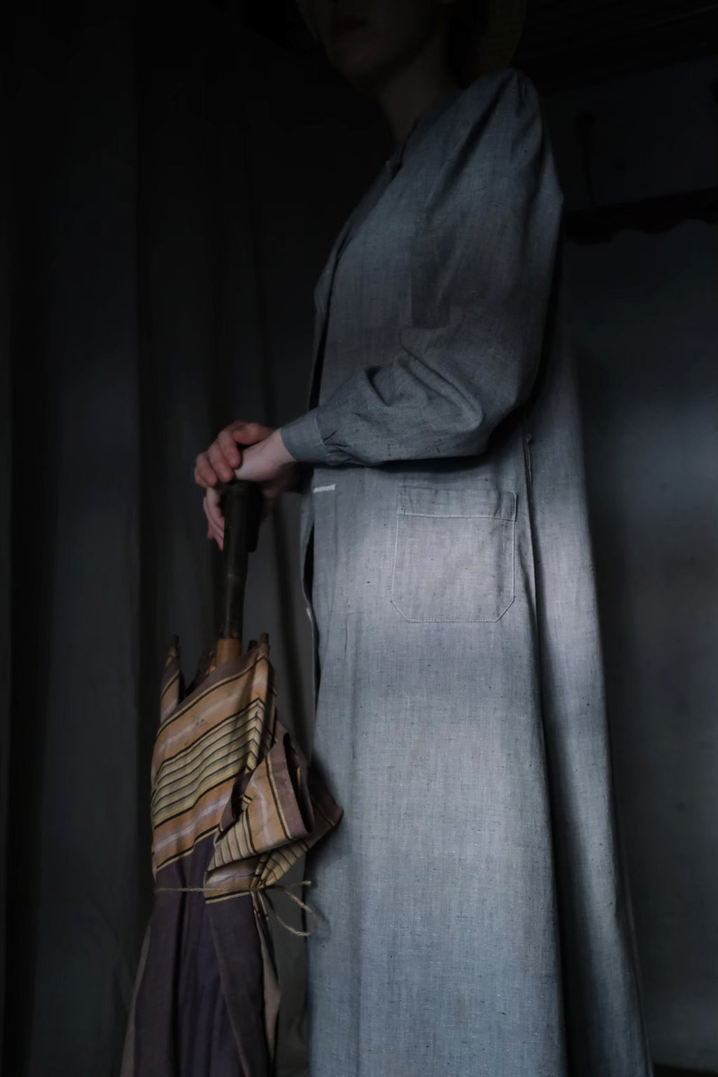 1940’s French Work Chambary Dress / 法國工作洋裝
