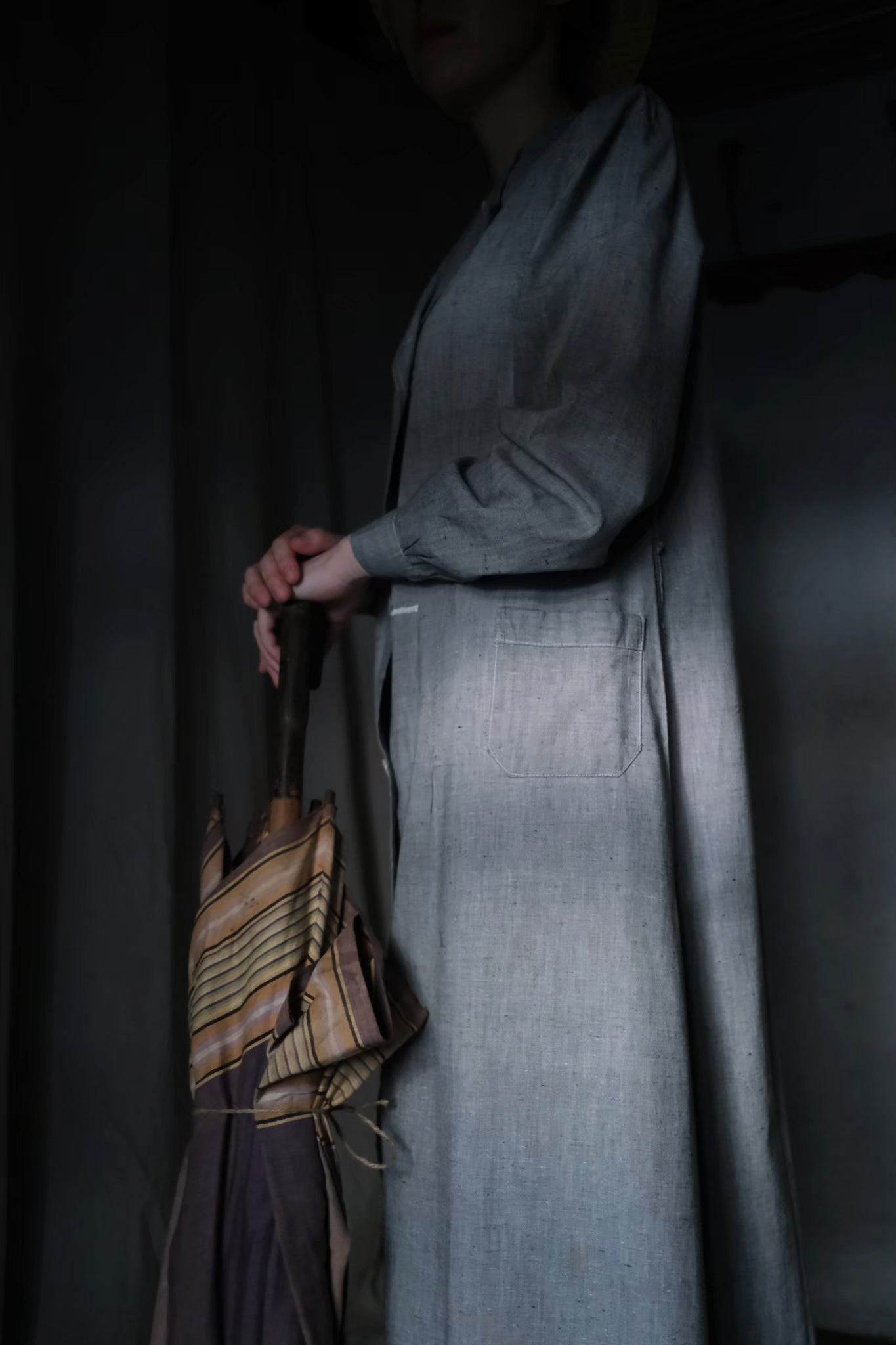 1940’s French Work Chambary Dress / 法國工作洋裝