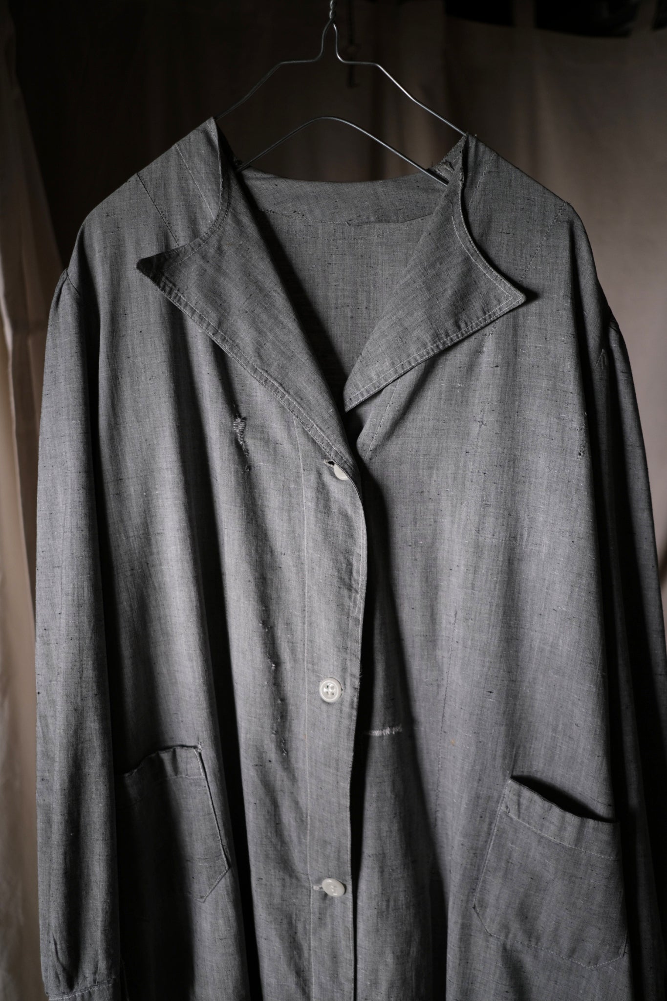 1940’s French Work Chambary Dress / 法國工作洋裝