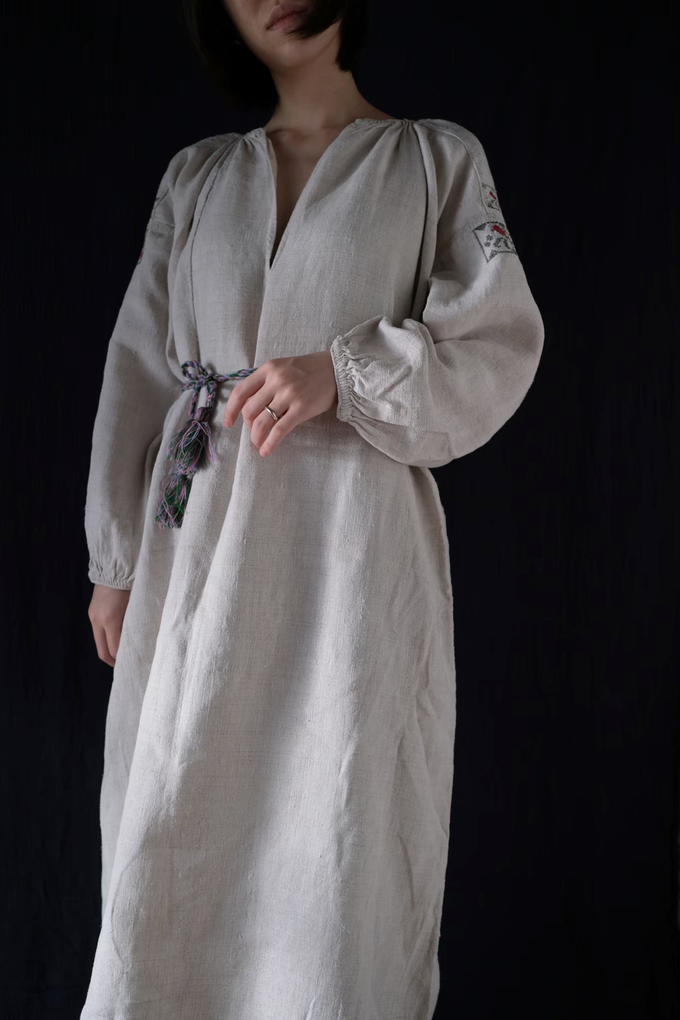 1940’s Ukrainian Folk Dress 烏克蘭手工刺繡洋裝