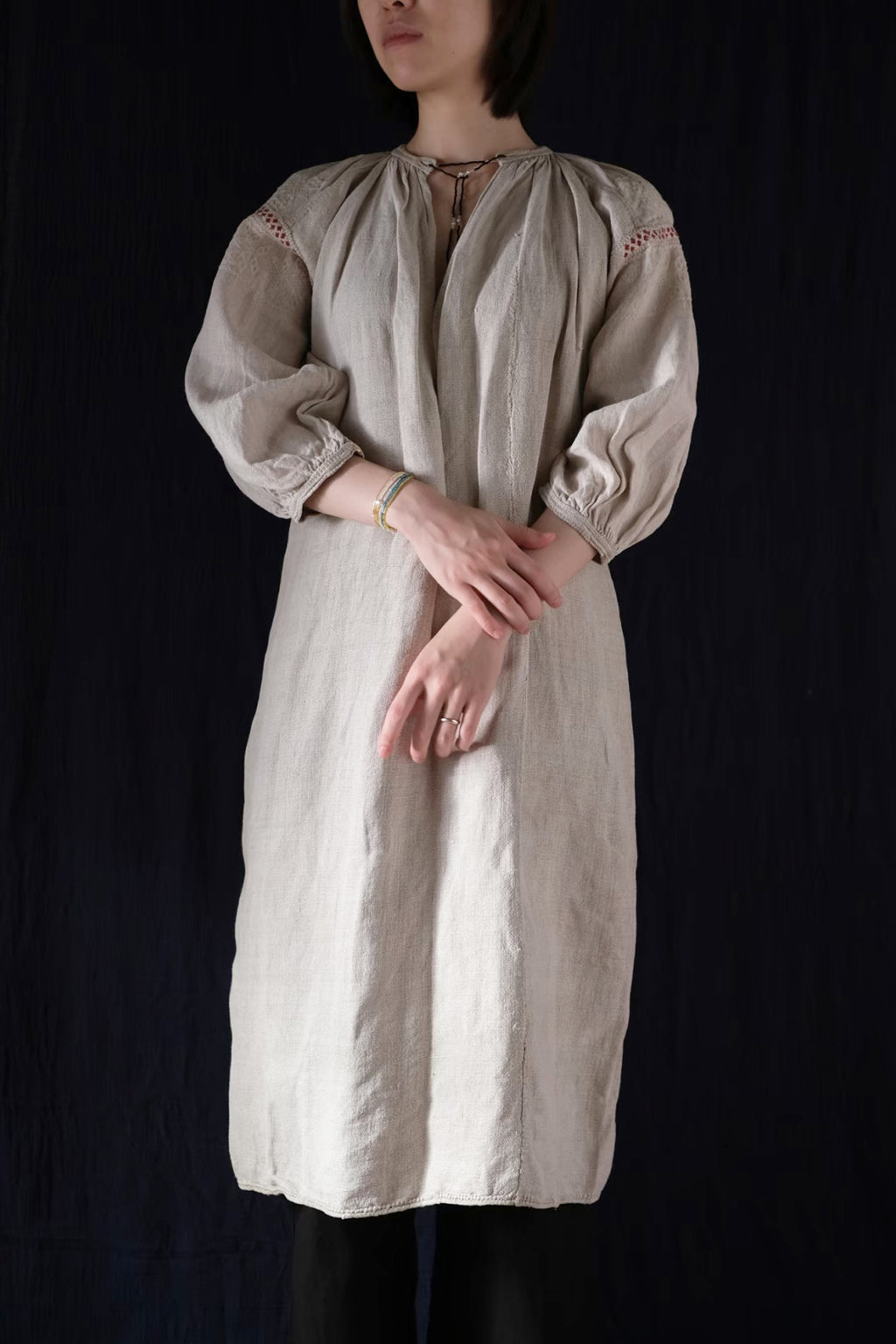 1930’s Ukrainian Folk Dress / 烏克蘭手工刺繡洋裝