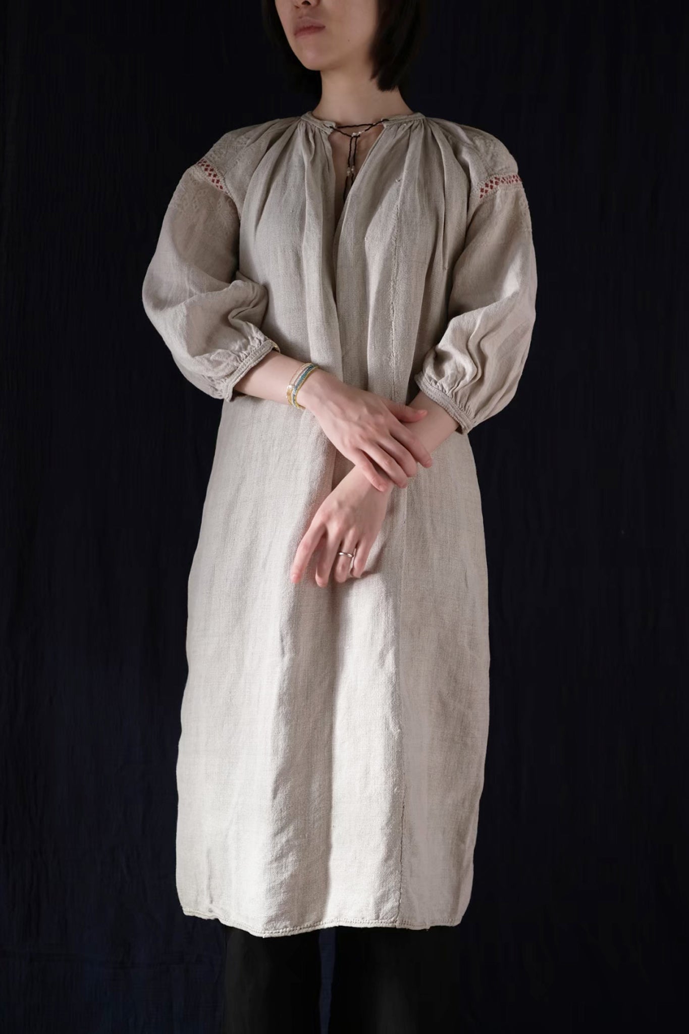 1930’s Ukrainian Folk Dress / 烏克蘭手工刺繡洋裝