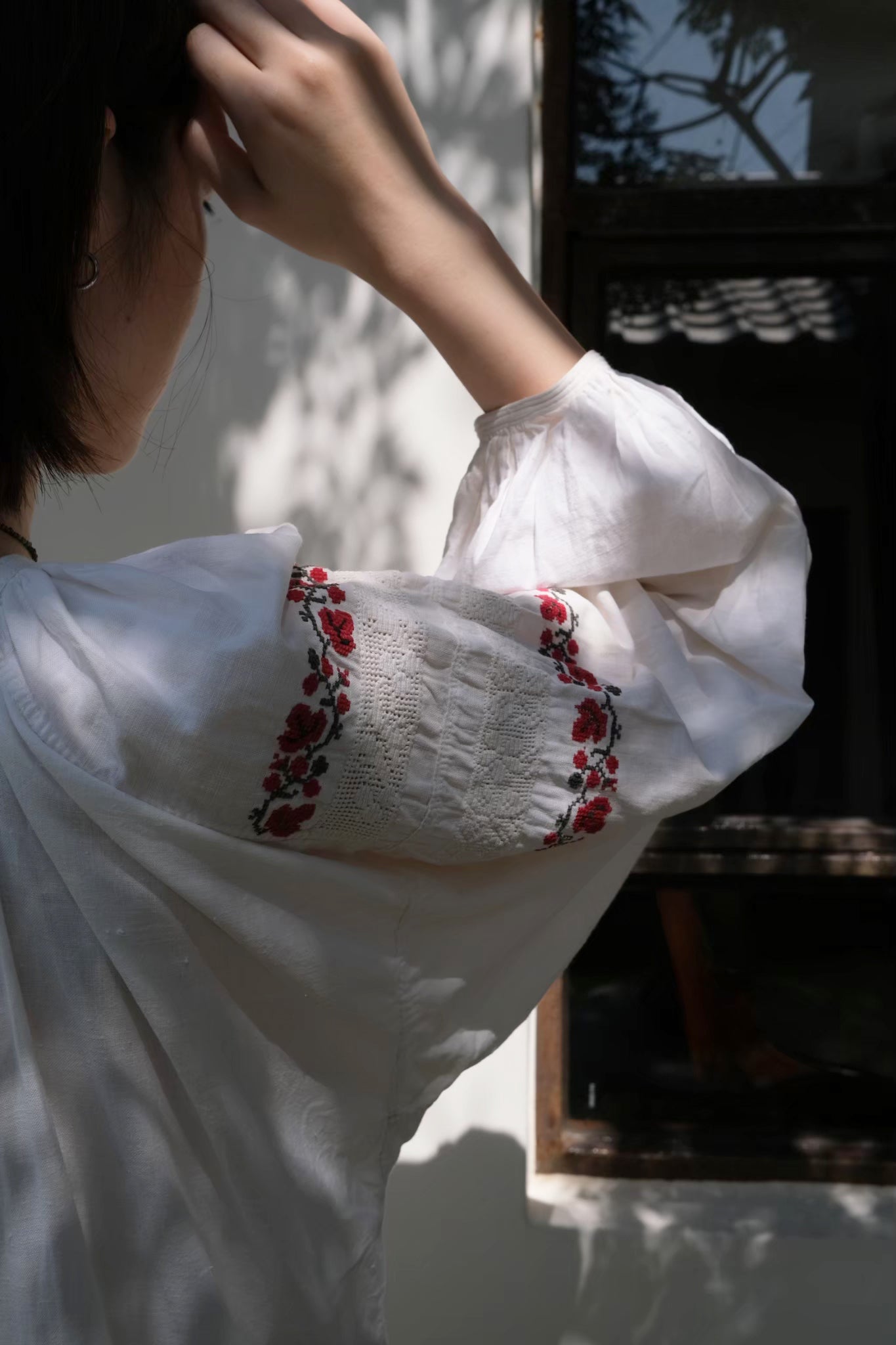 1940’s Ukrainian Folk Dress / 烏克蘭手工刺繡洋裝
