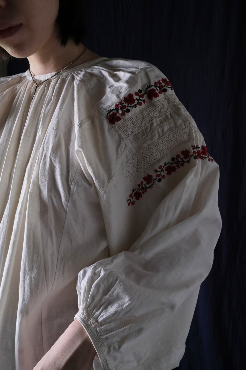 1940’s Ukrainian Folk Dress / 烏克蘭手工刺繡洋裝